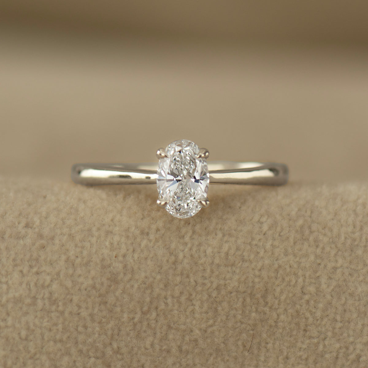 Secret Gemstone Solitaire Ring