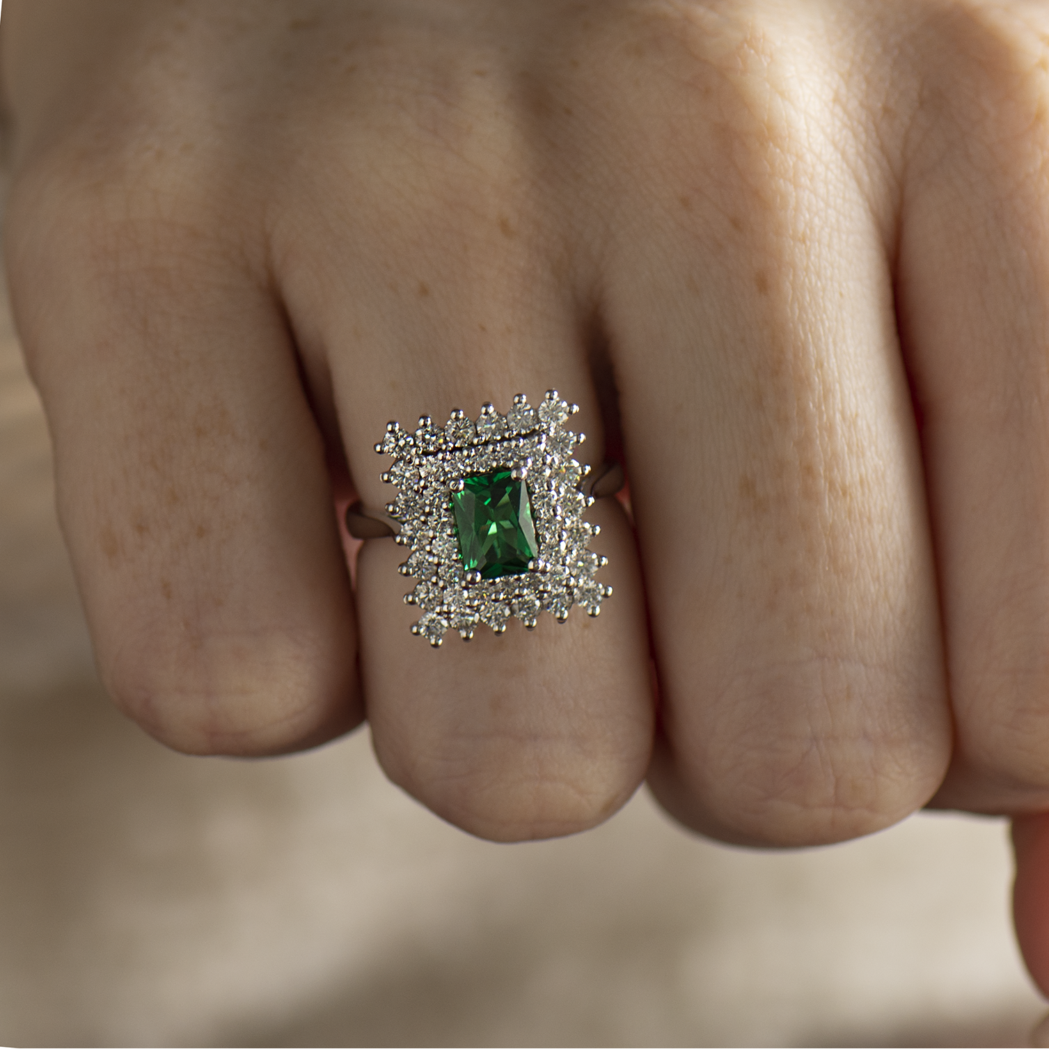 Vintage Emerald Ring