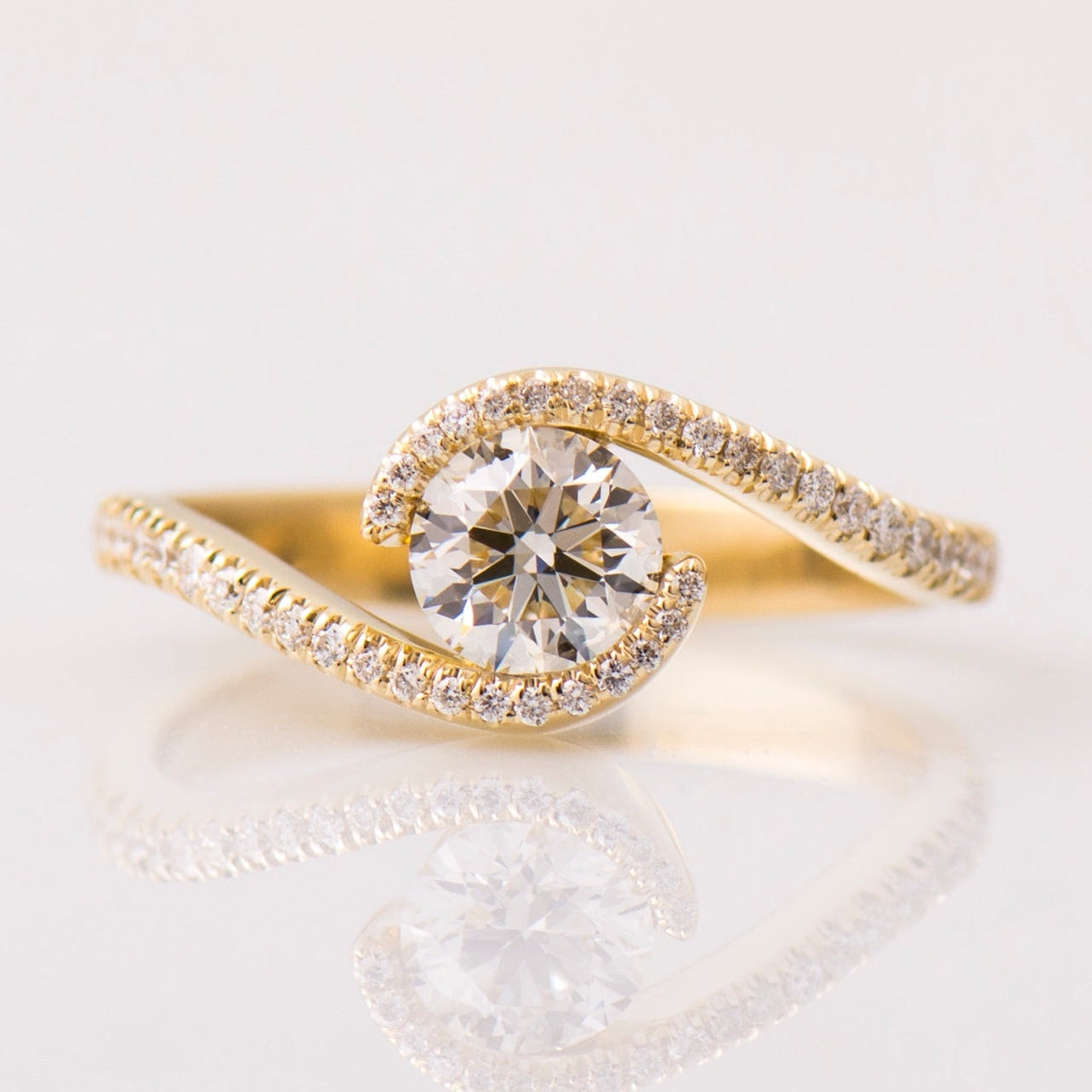 Bypass Engagement Ring