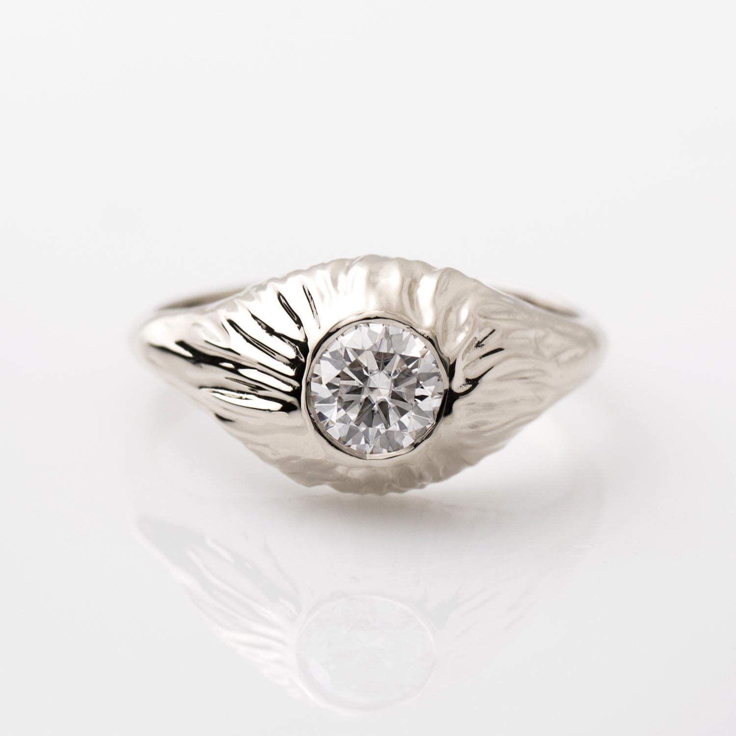 Volcano Diamond Ring