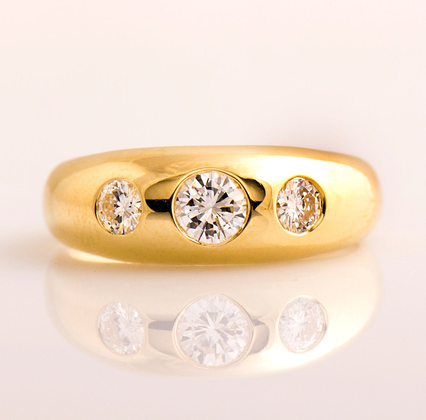 Bombe Engagement Ring - Large