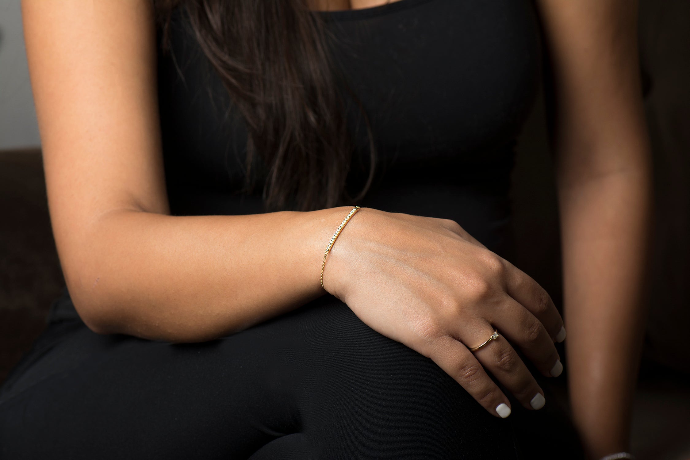 Bar Diamonds Bracelet
