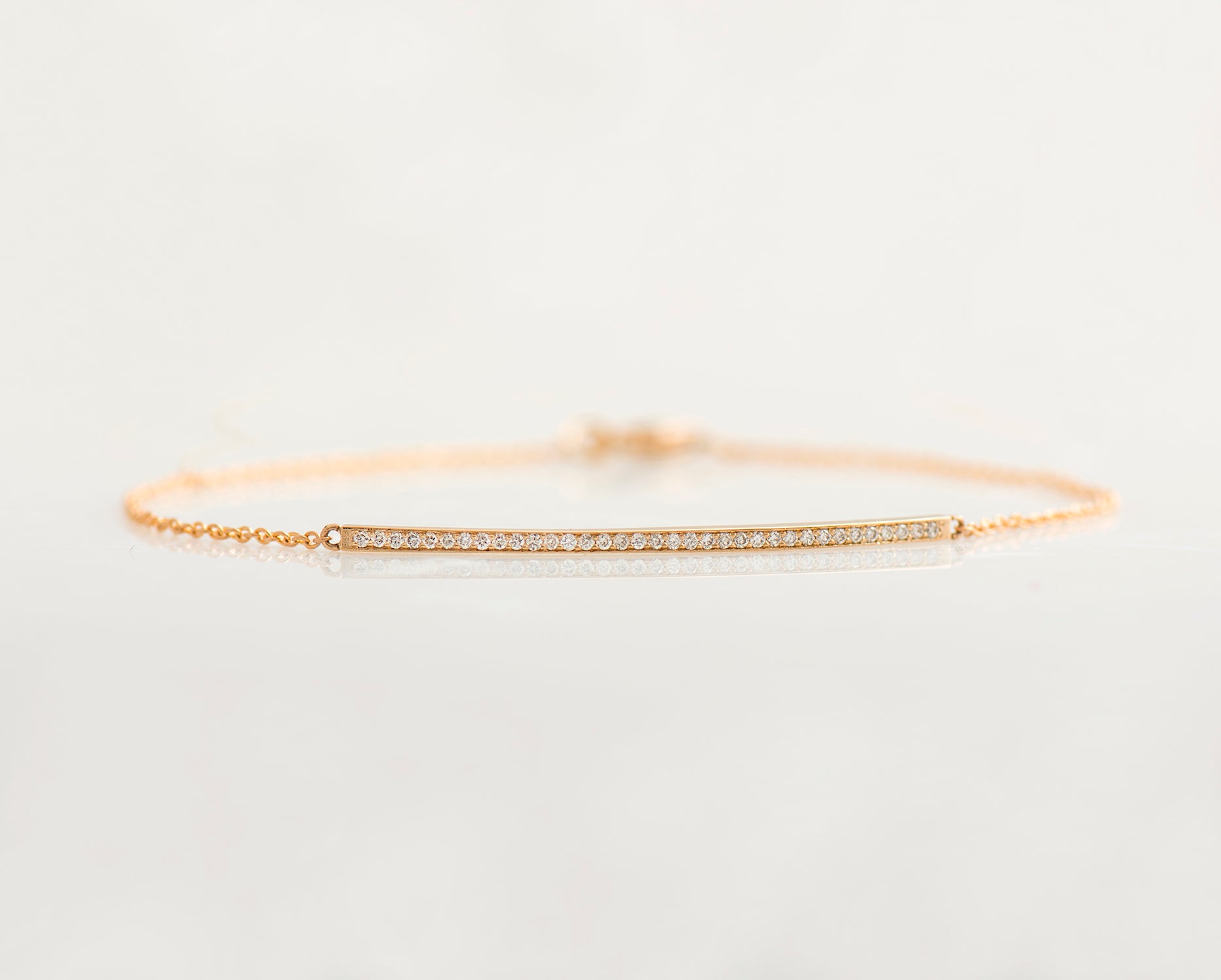 Skinny Bar Diamonds Bracelet