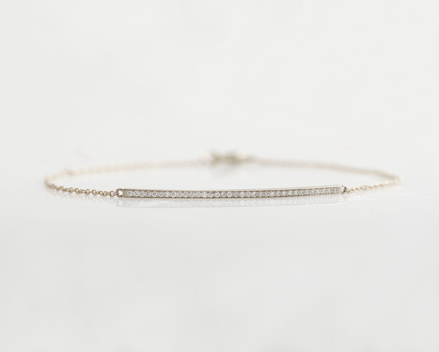 Skinny Bar Diamonds Bracelet