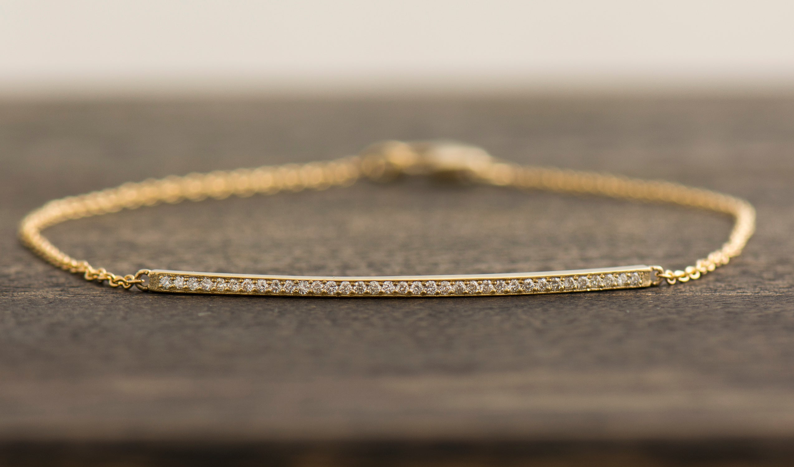 Skinny Bar Diamonds Bracelet