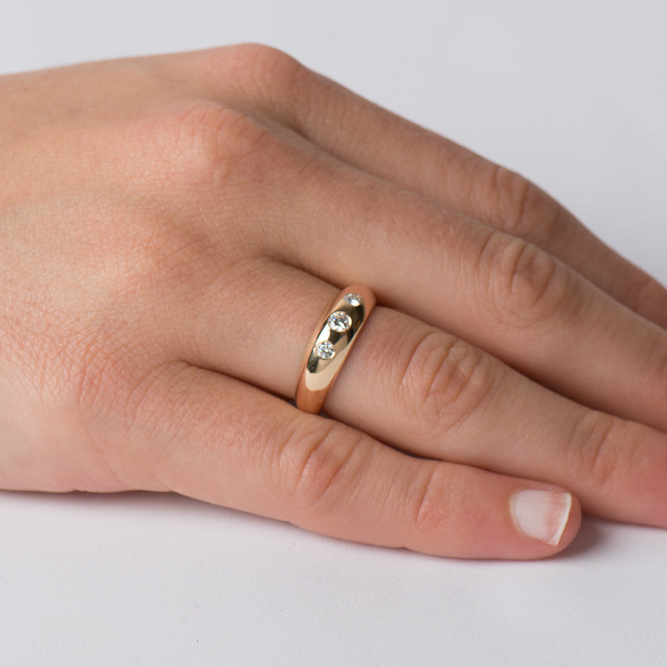 Bombe Engagement Ring - Small