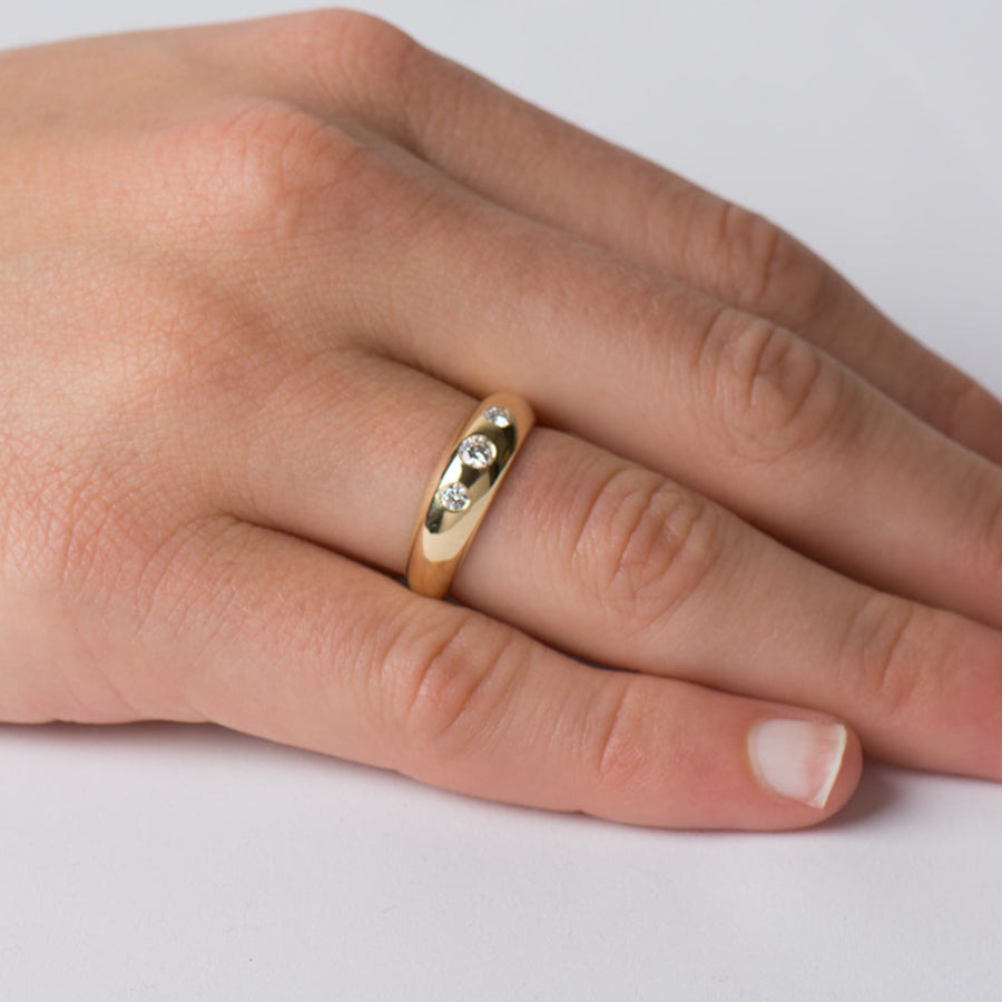 Bombe Engagement Ring - Small