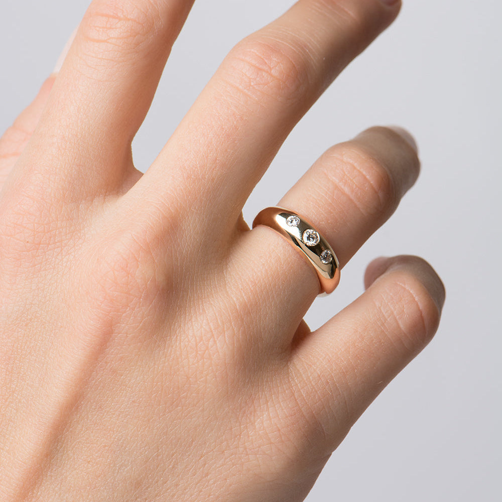 Bombe Engagement Ring - Small