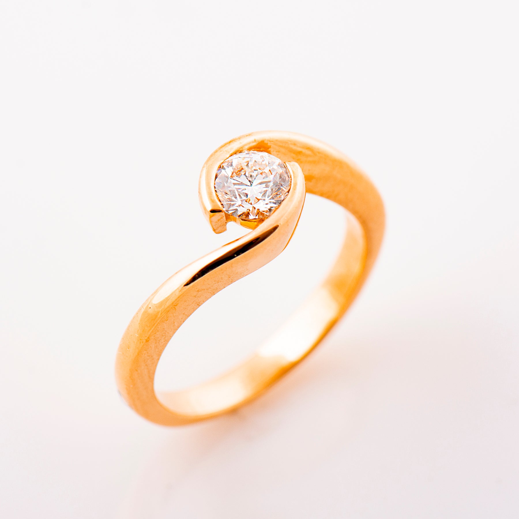 Twisted Engagement Ring