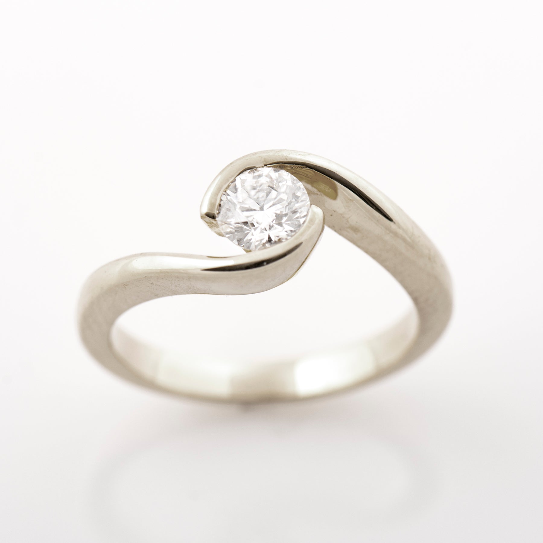 Twisted Engagement Ring