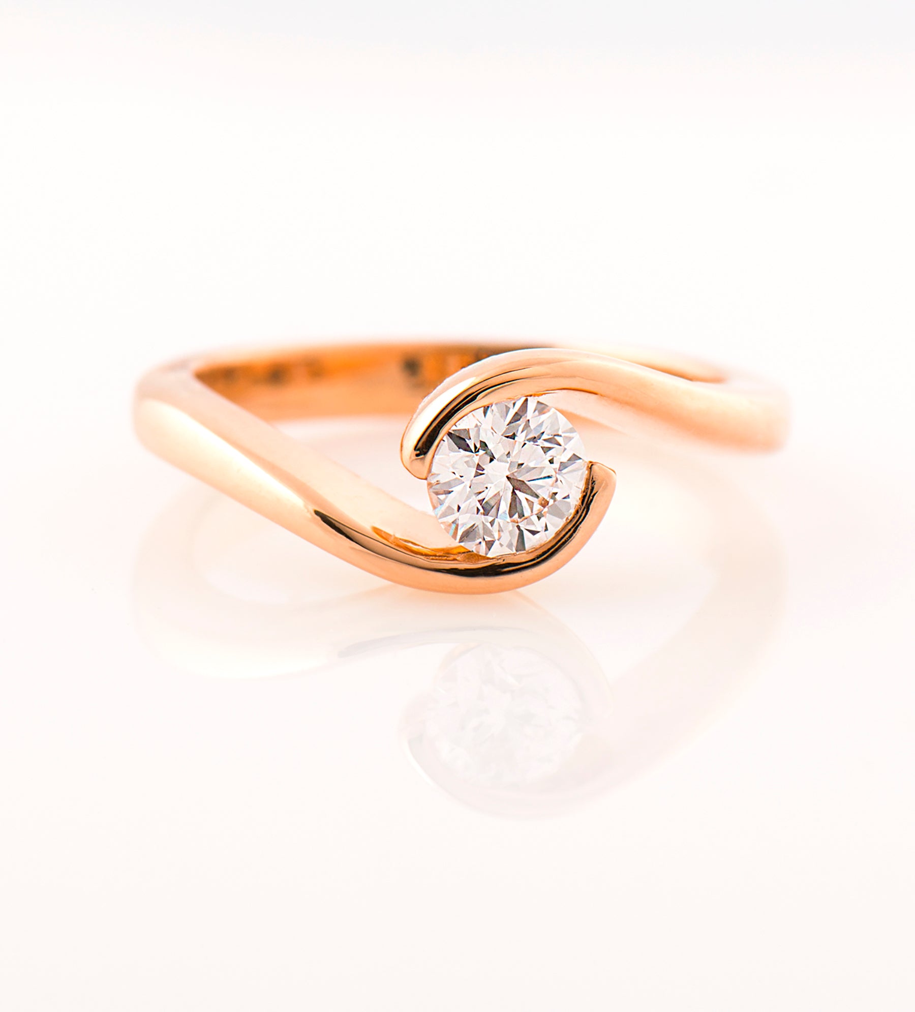 Twisted Engagement Ring