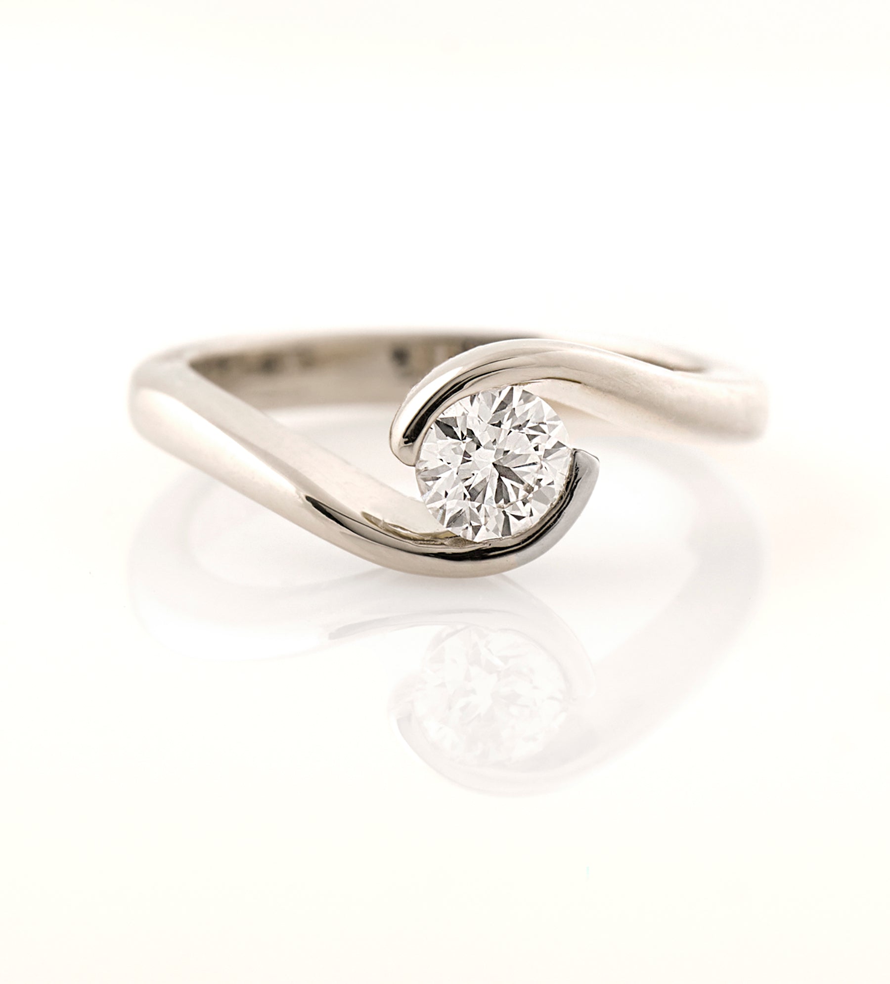 Twisted Engagement Ring