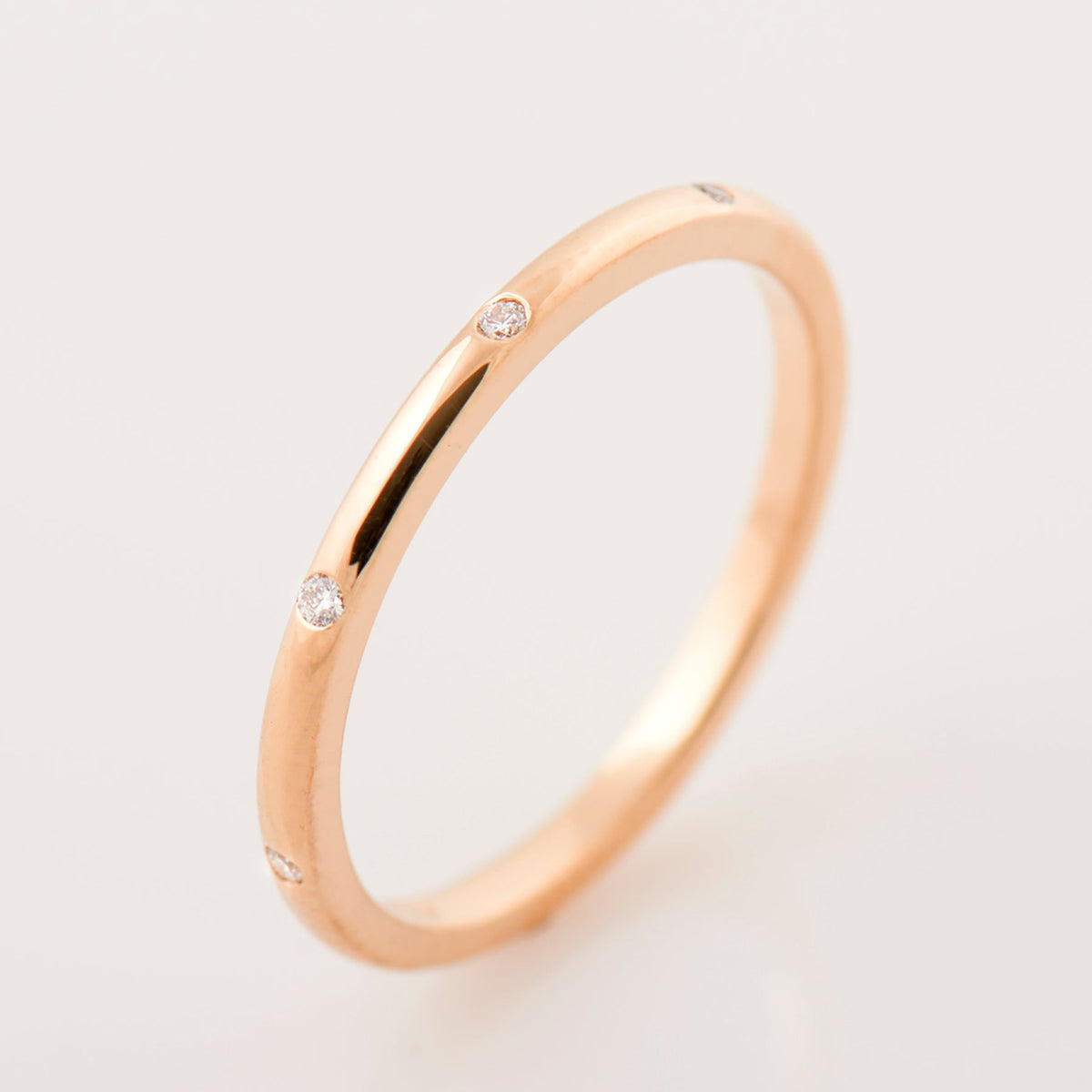1.5 mm Evenly Spaced Eternity Diamond Ring