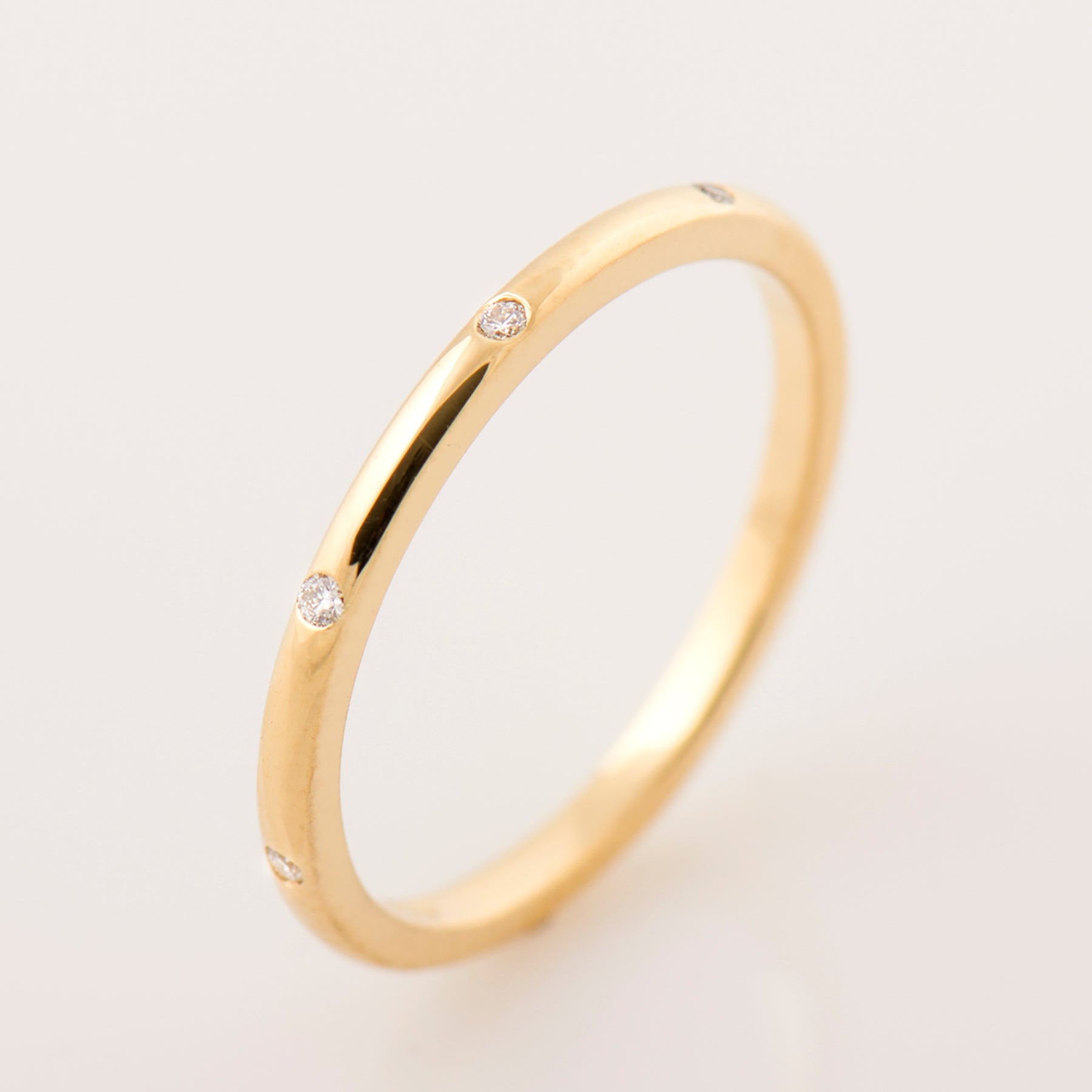 1.5 mm Evenly Spaced Eternity Diamond Ring