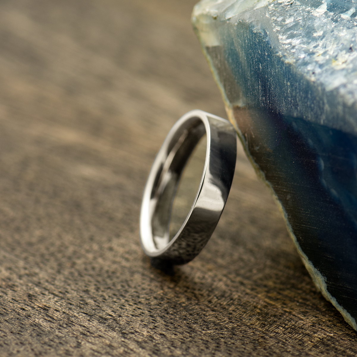 D shape Wedding Ring
