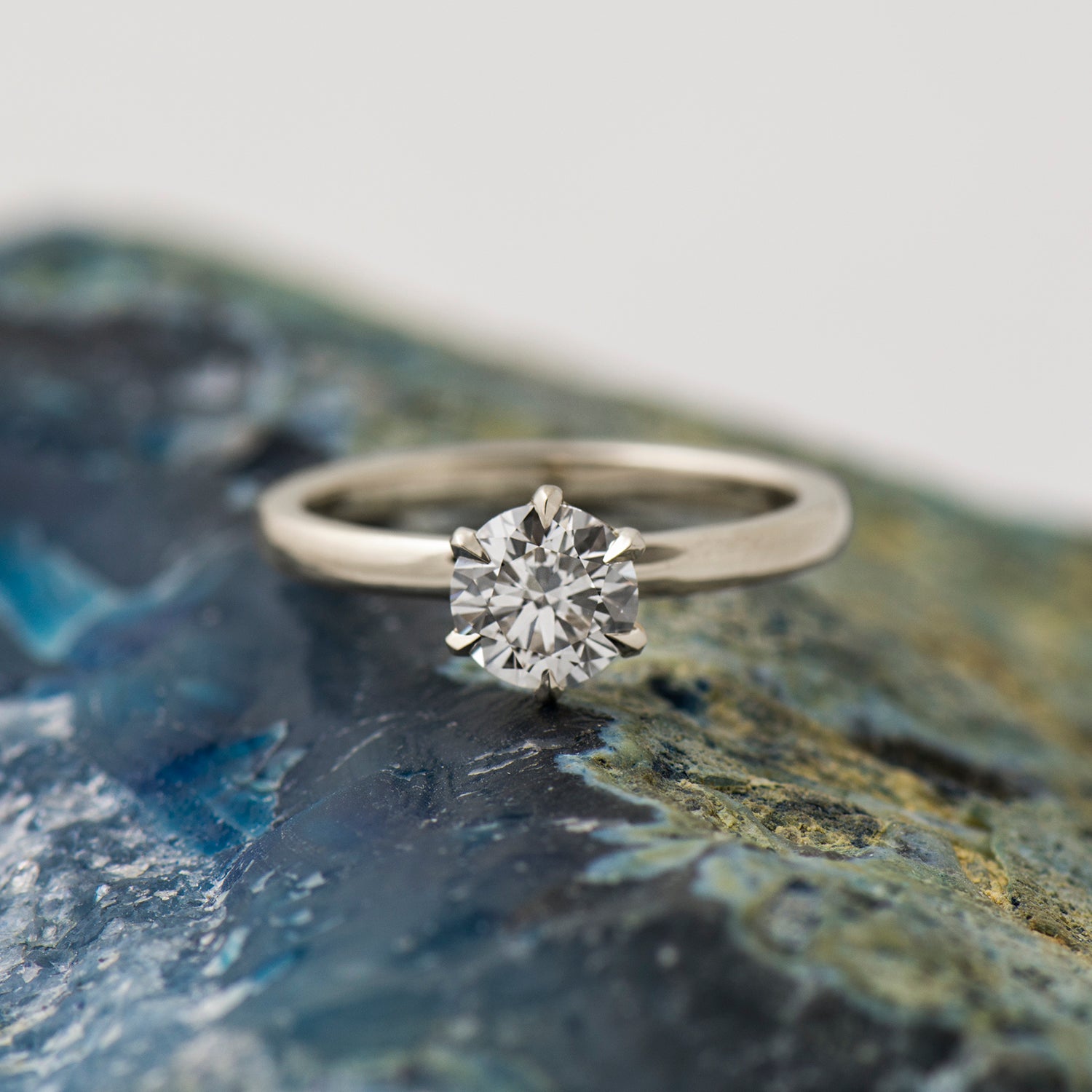 The signature 6 Prong Ring
