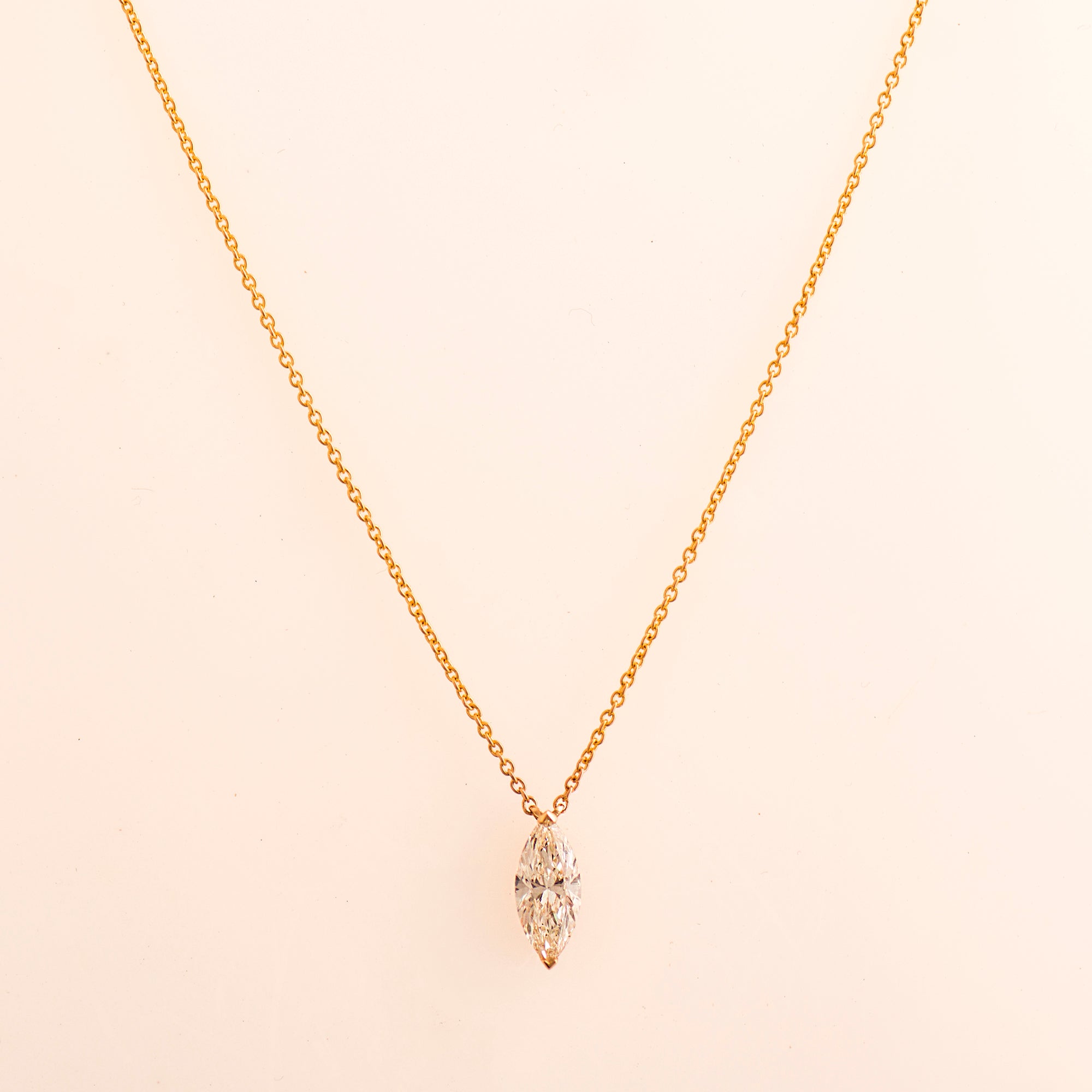 Marquise Diamond Necklace