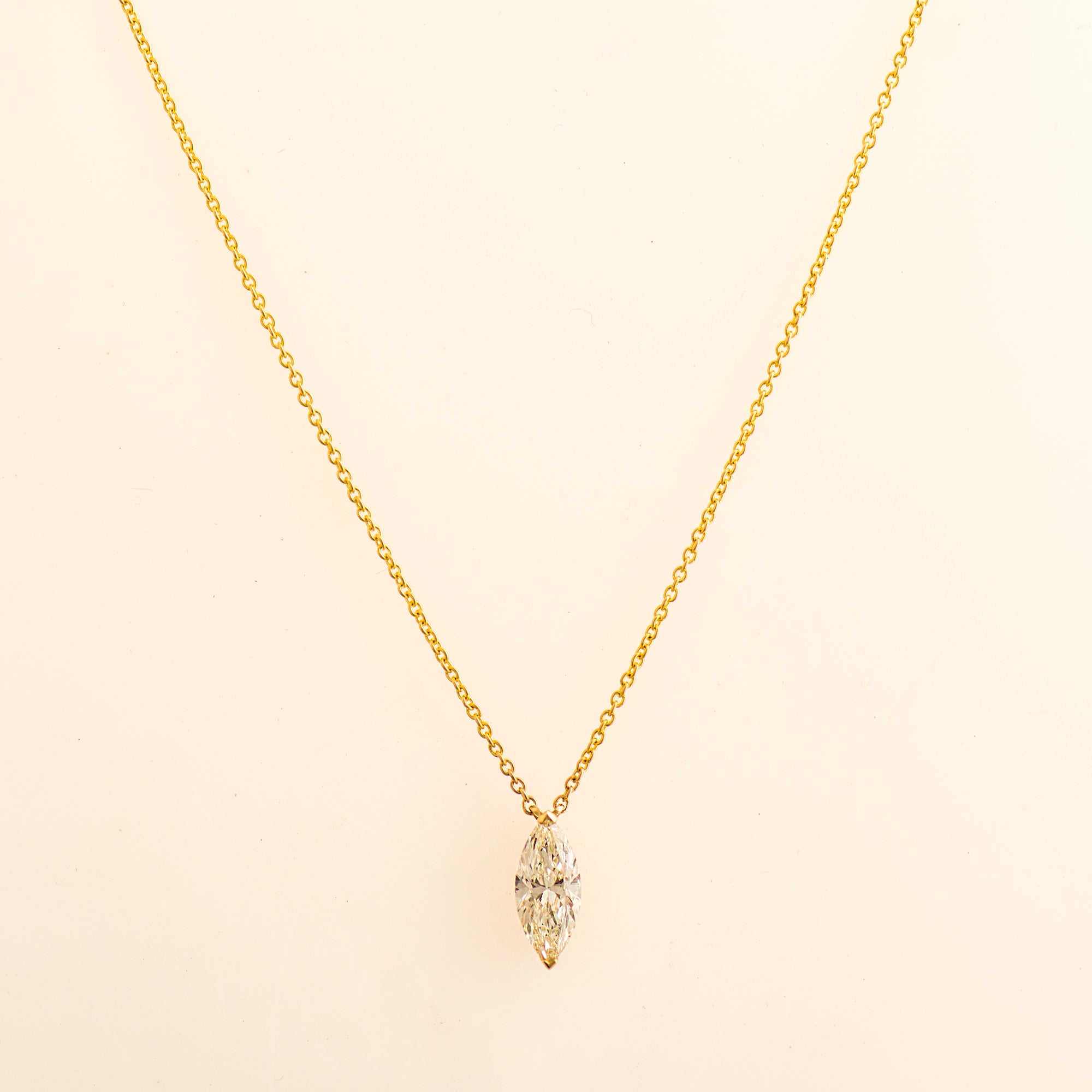 Marquise Diamond Necklace