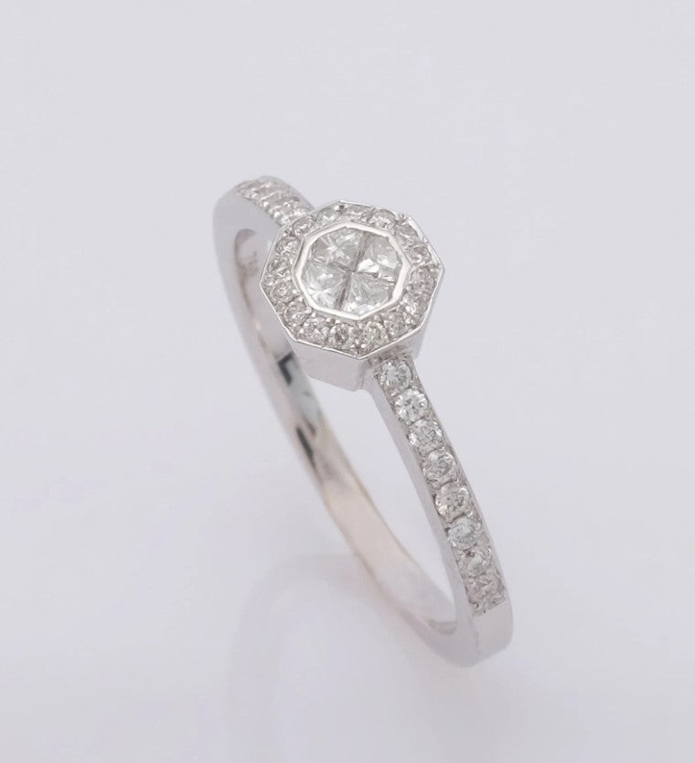 Art Deco Engagement Ring