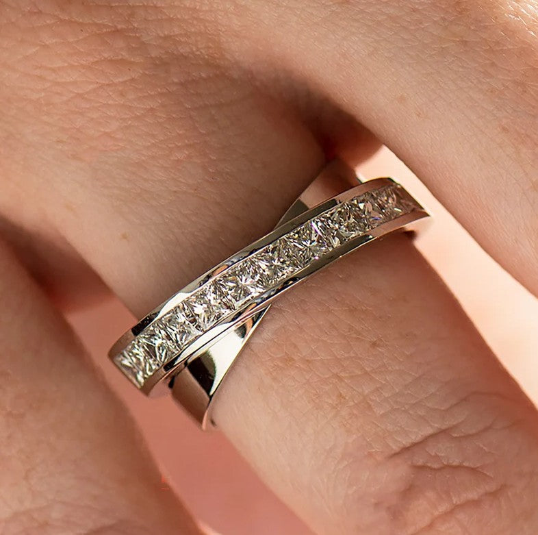 Infinity Diamonds Ring