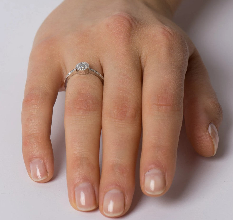 Art Deco Engagement Ring
