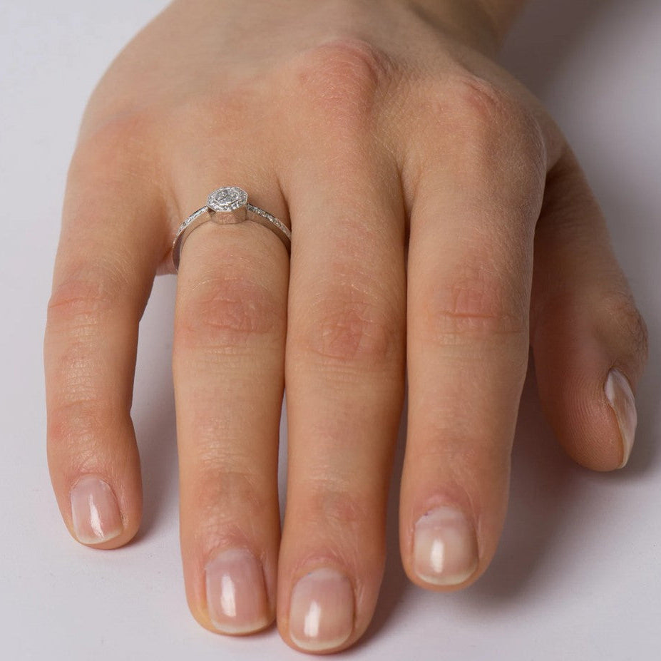 Art Deco Engagement Ring