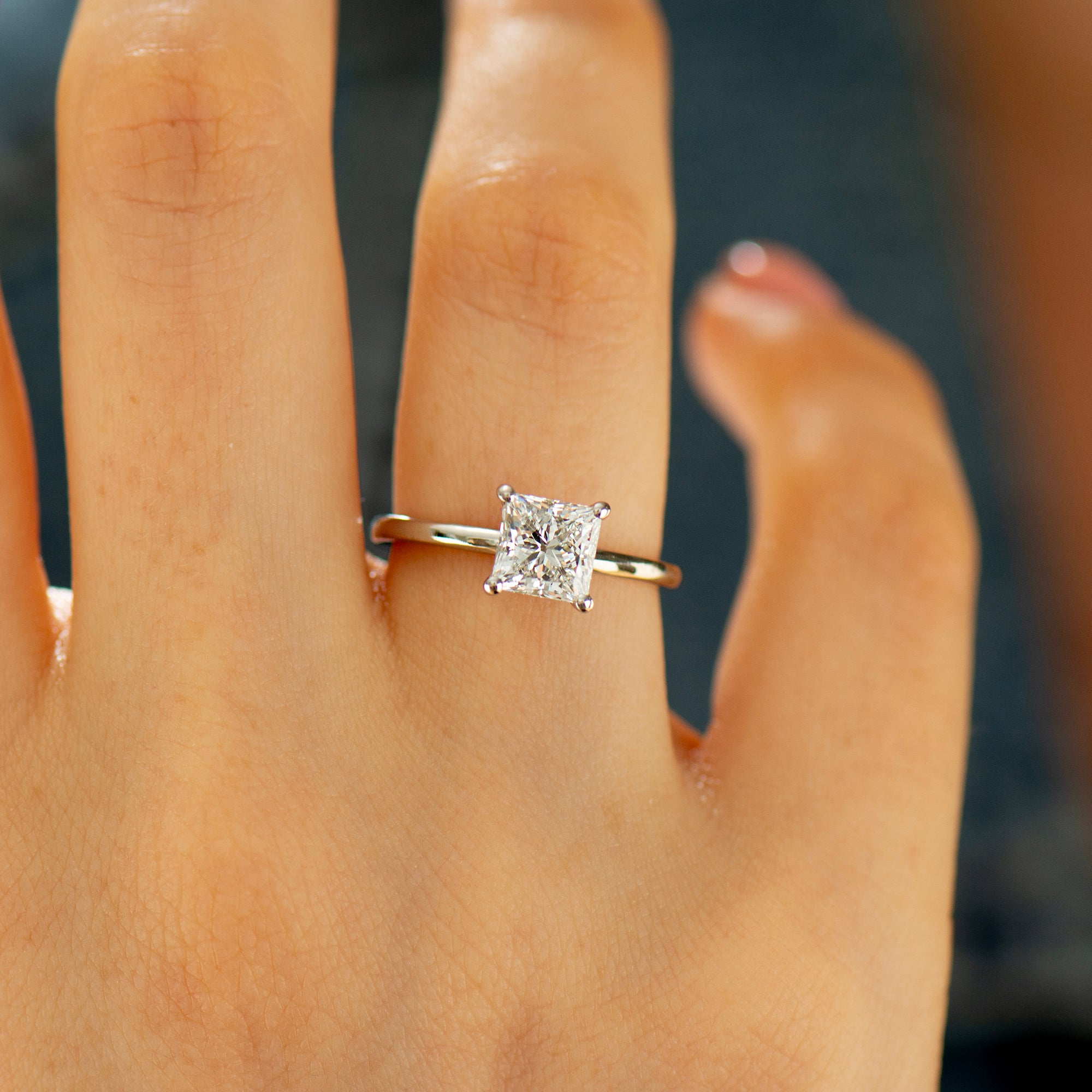 Classic Princess Engagement Ring