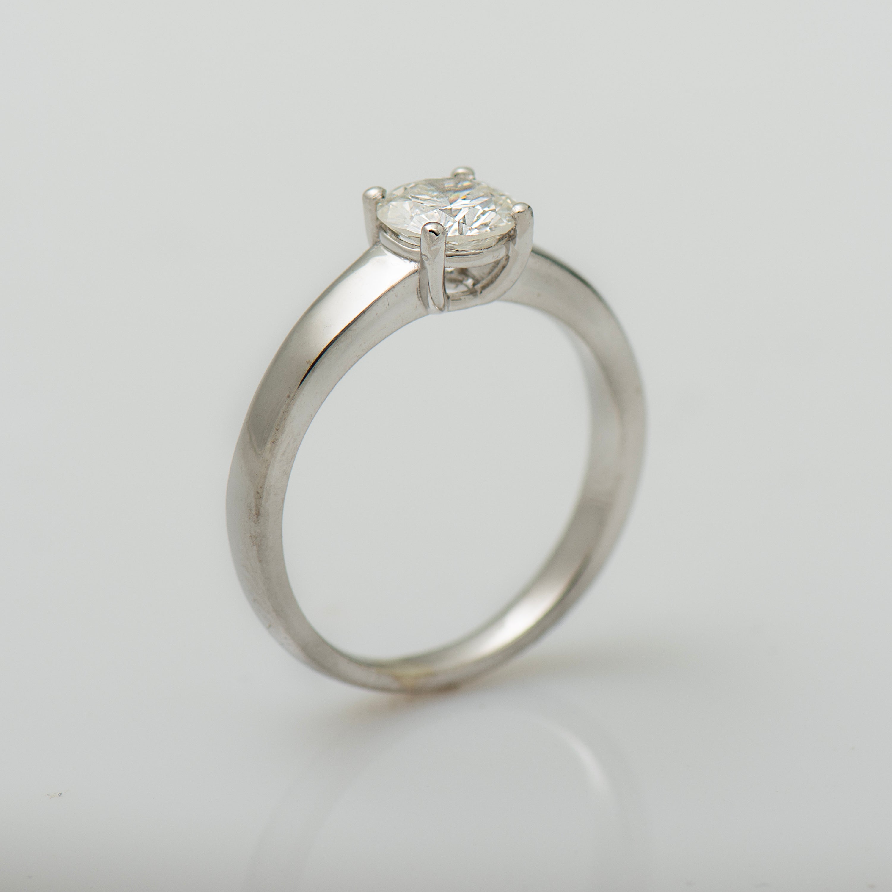 Bold Solitaire Diamond Ring