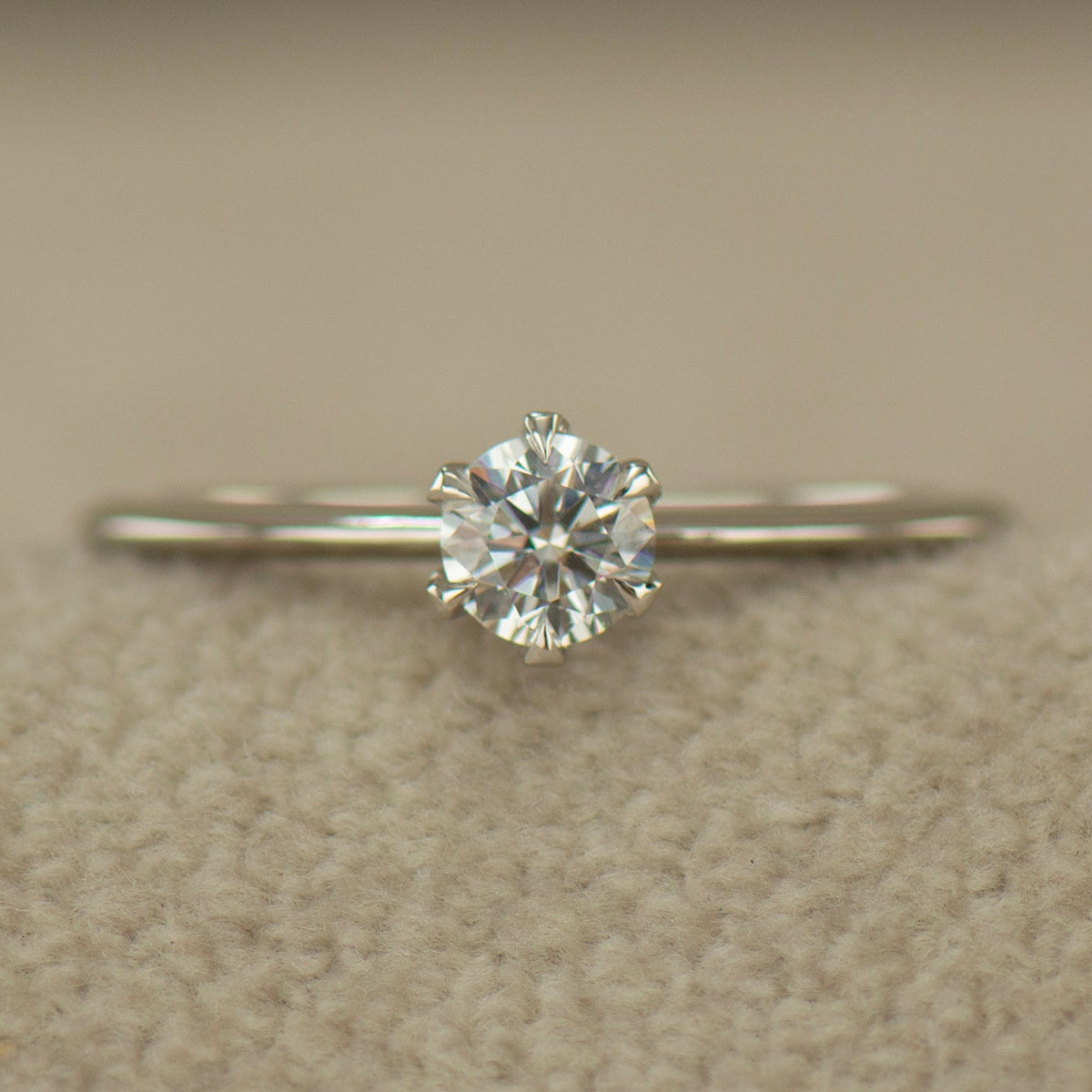Dainty Classy Engagement Ring