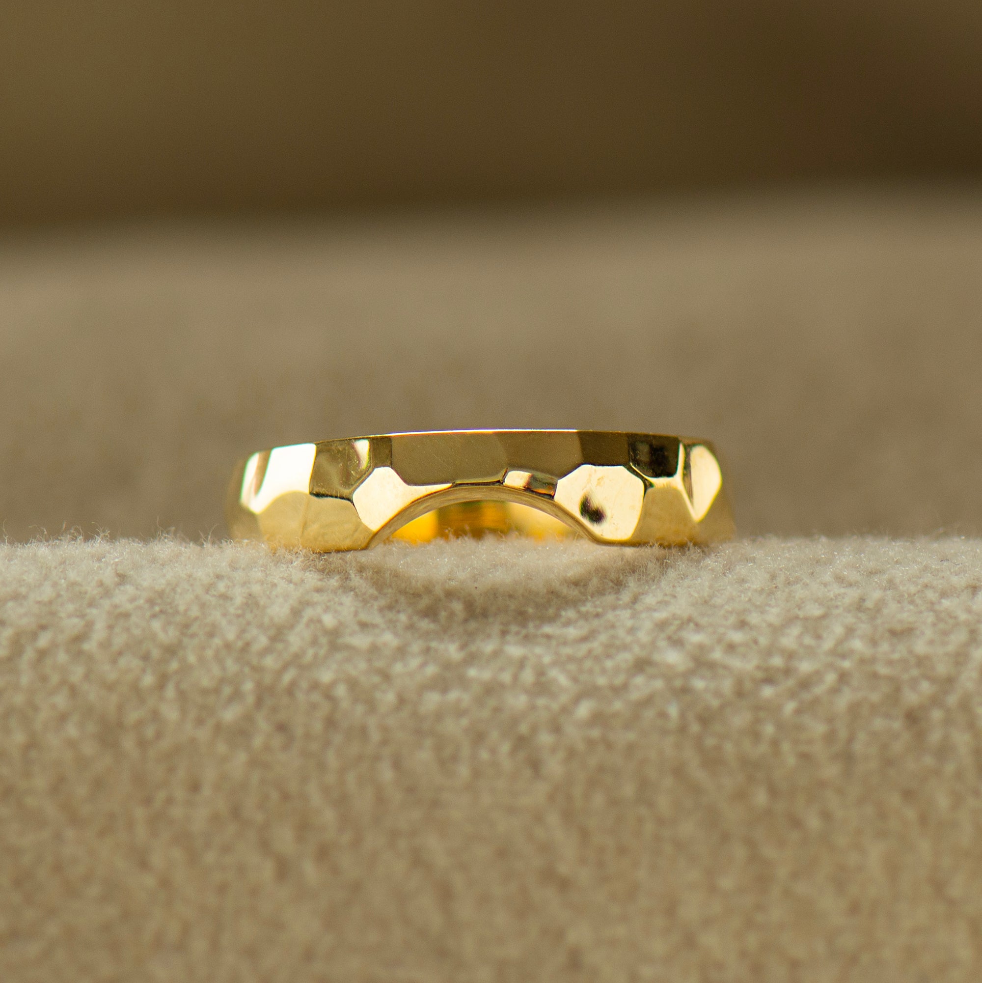 Matching Contour Wedding Band