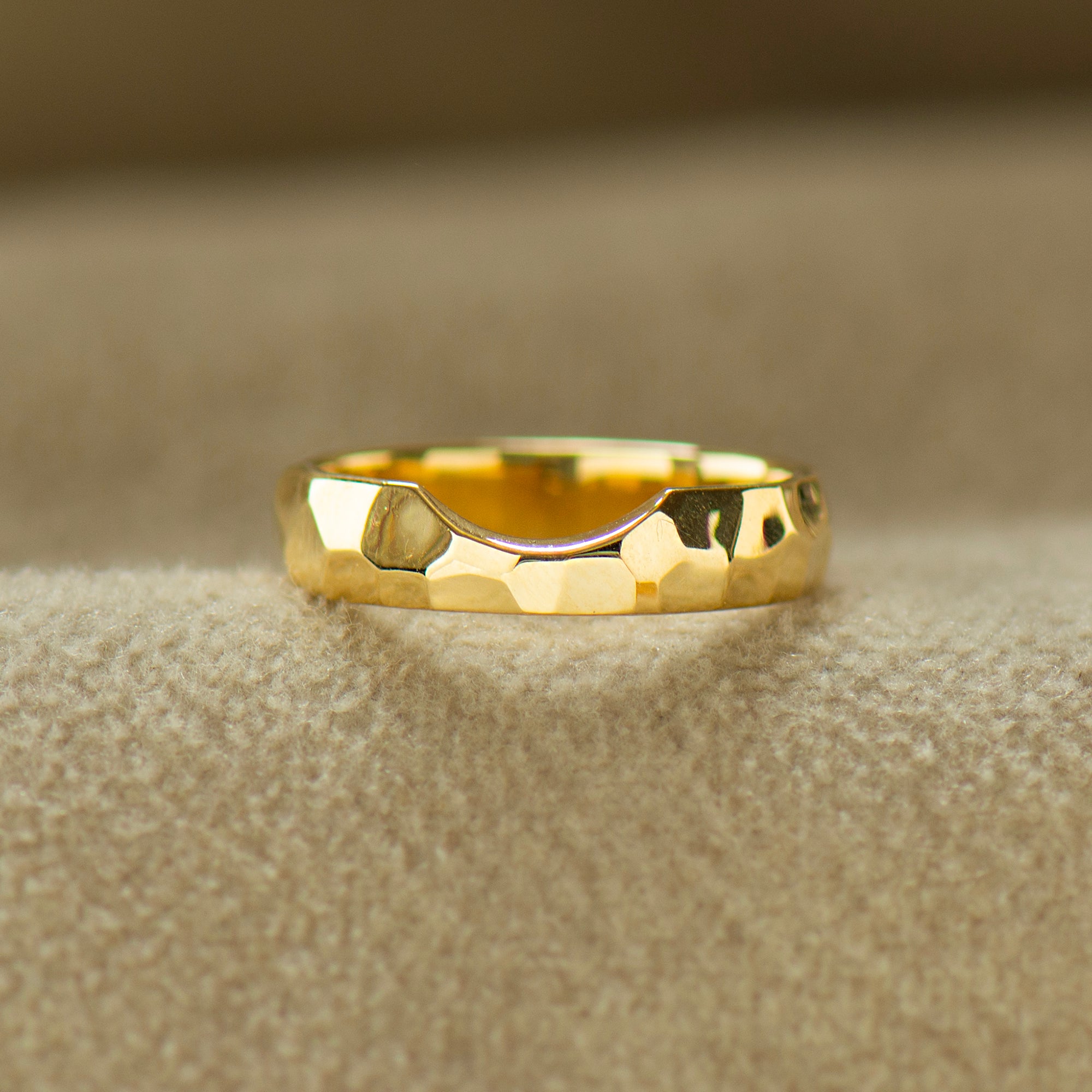 Matching Contour Wedding Band