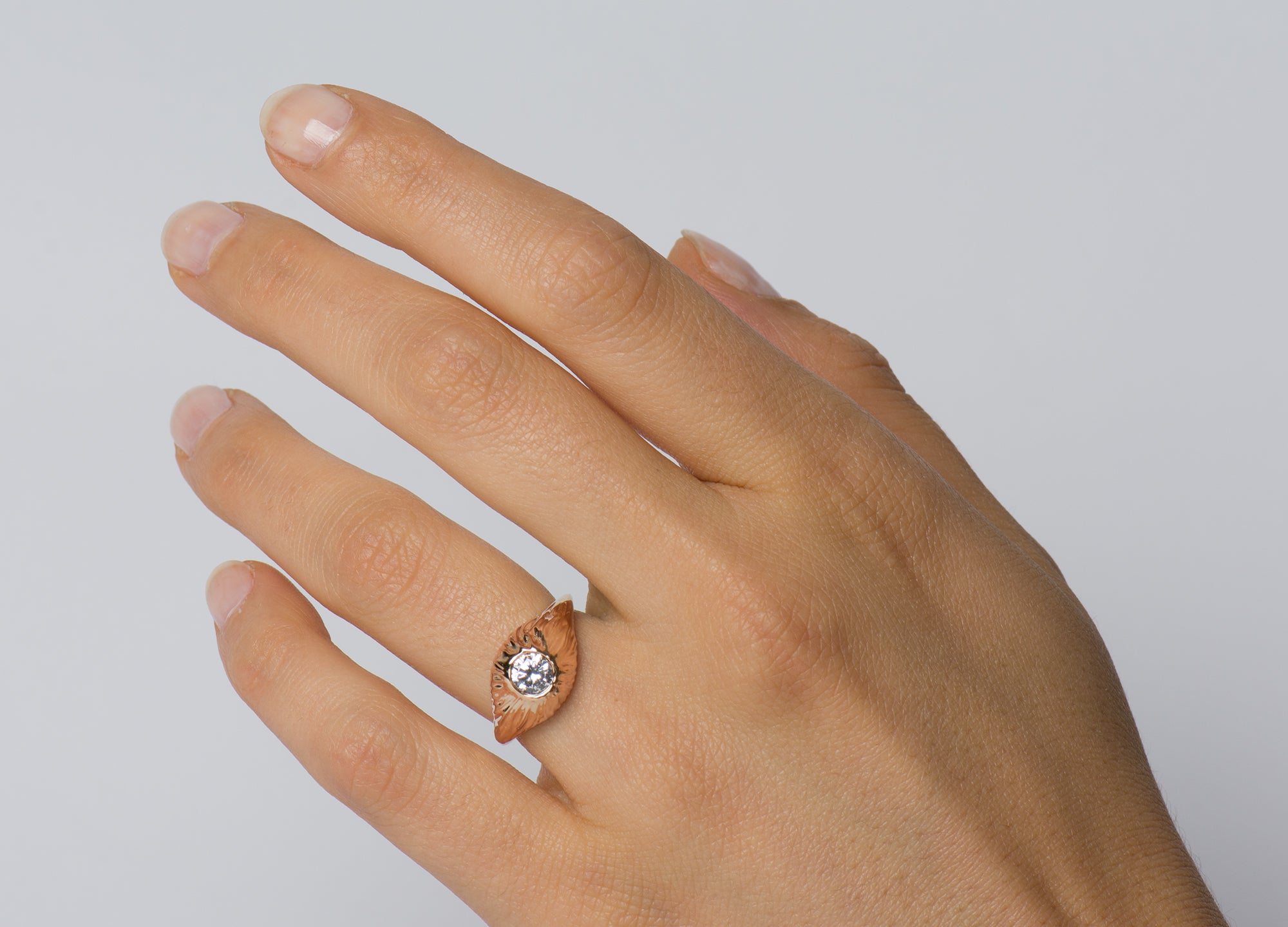 Volcano Diamond Ring
