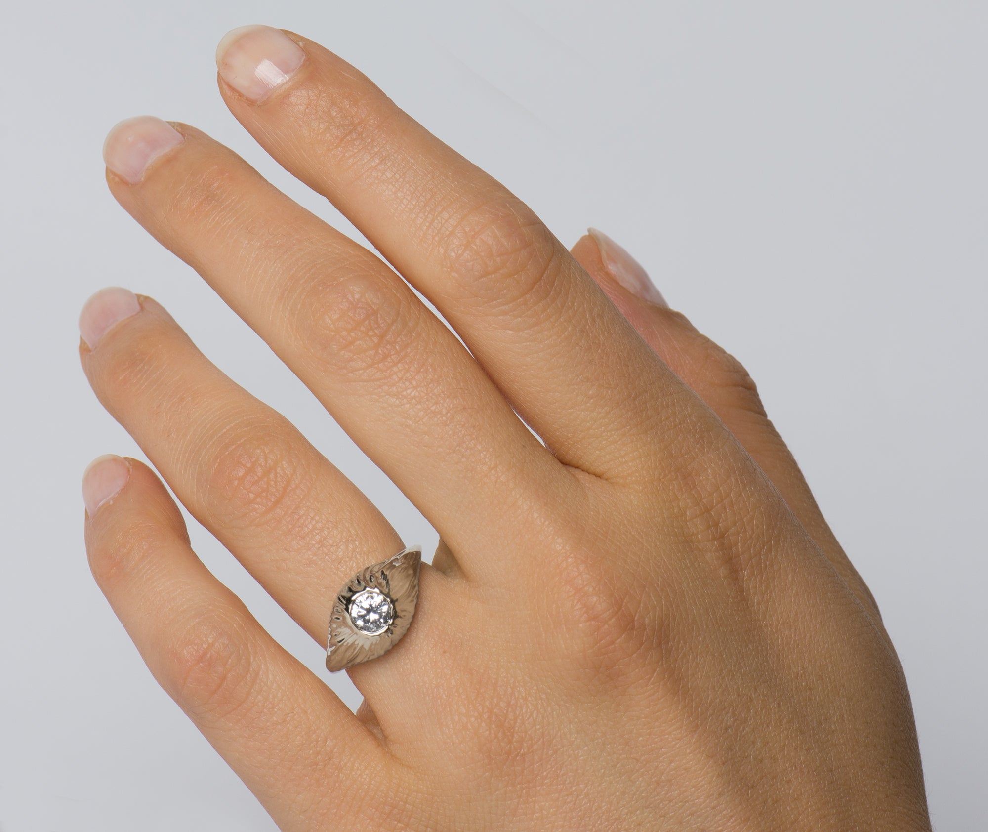 Volcano Diamond Ring