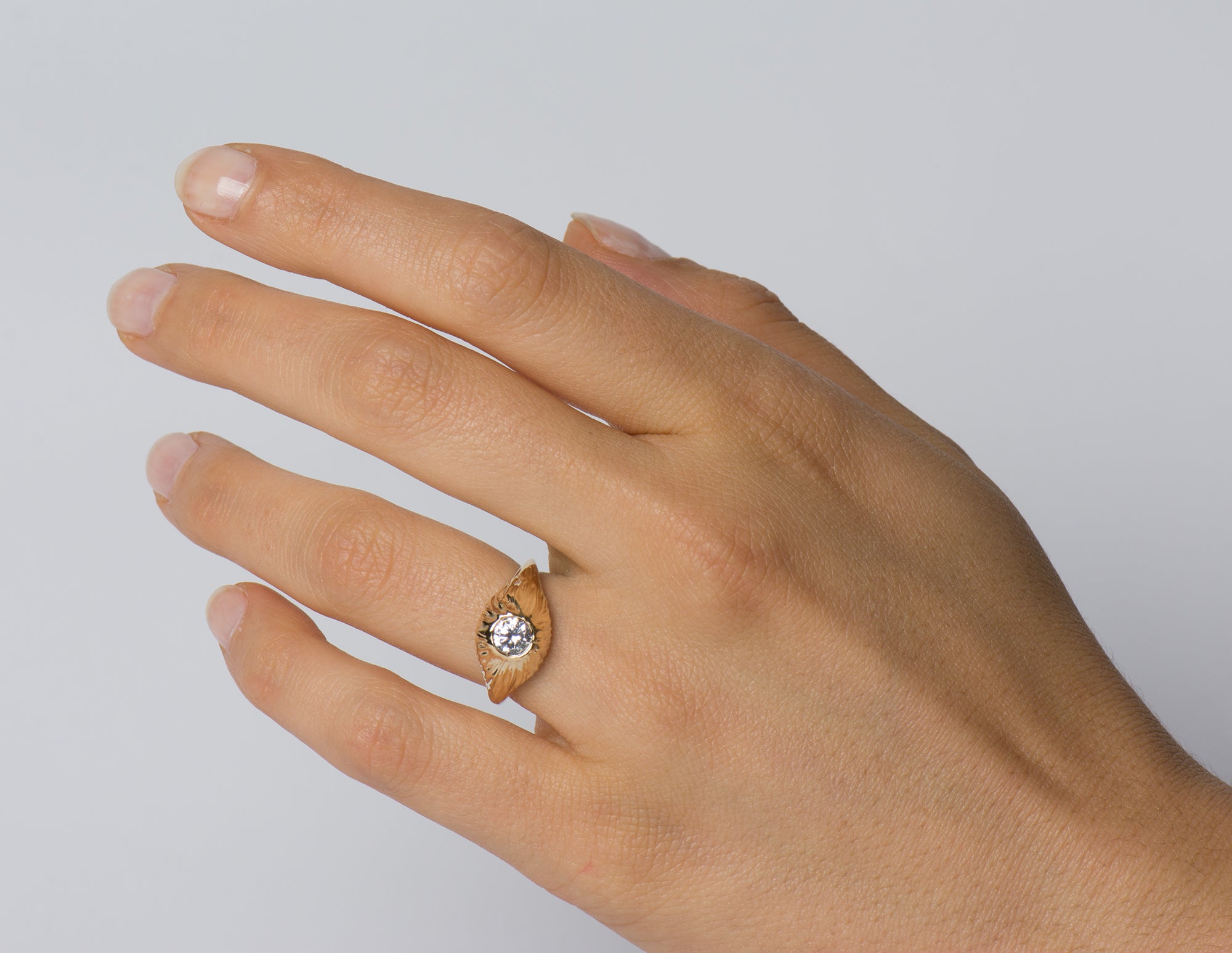 Volcano Diamond Ring