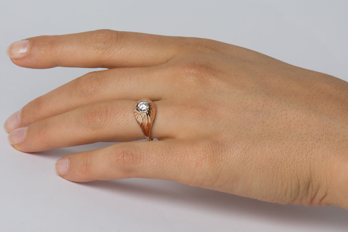 Volcano Diamond Ring