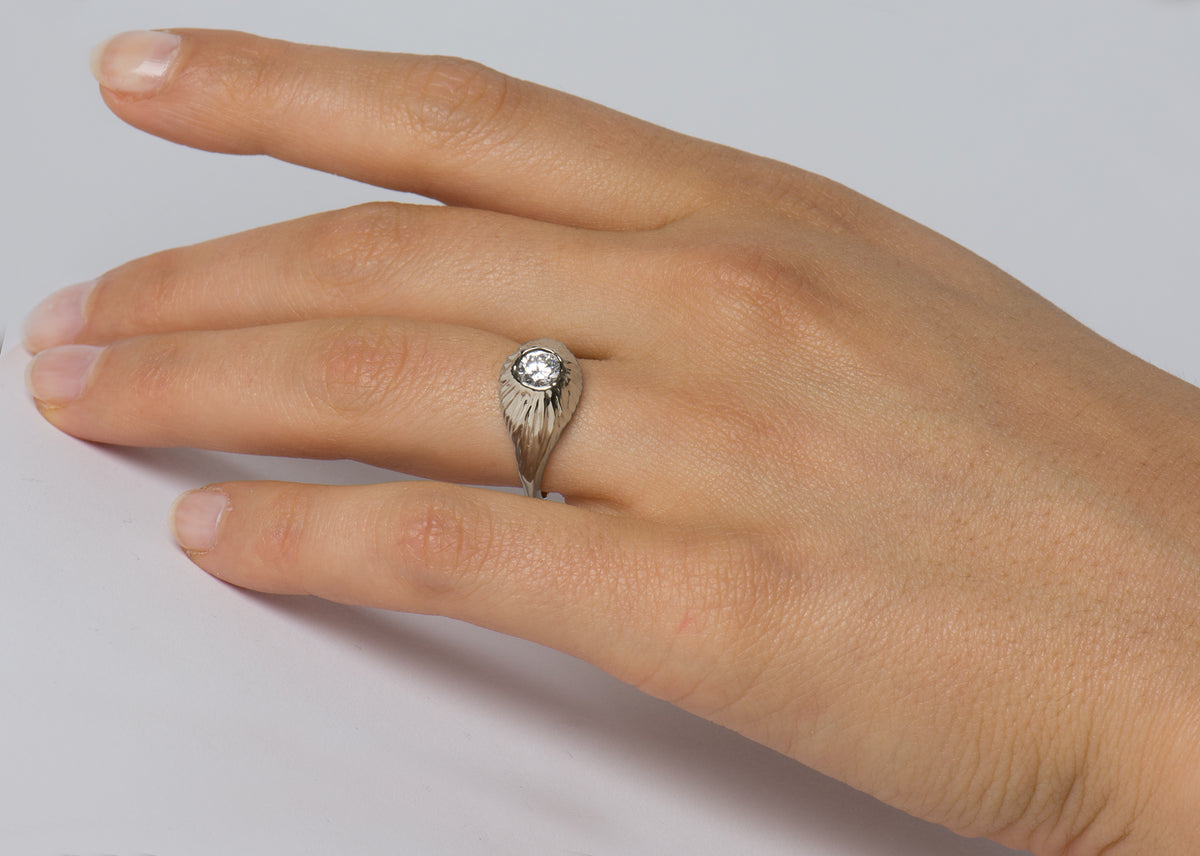 Volcano Diamond Ring