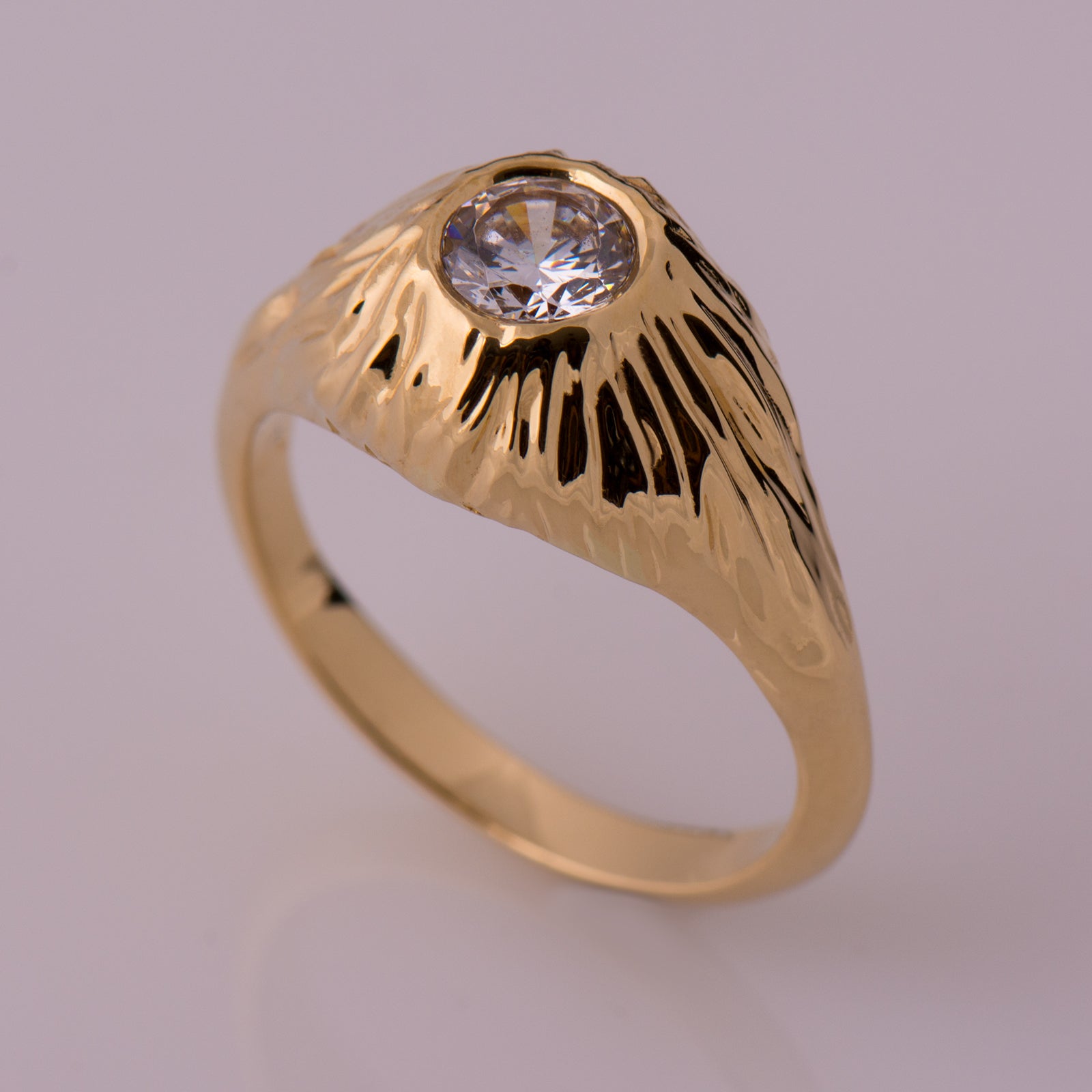 Volcano Diamond Ring