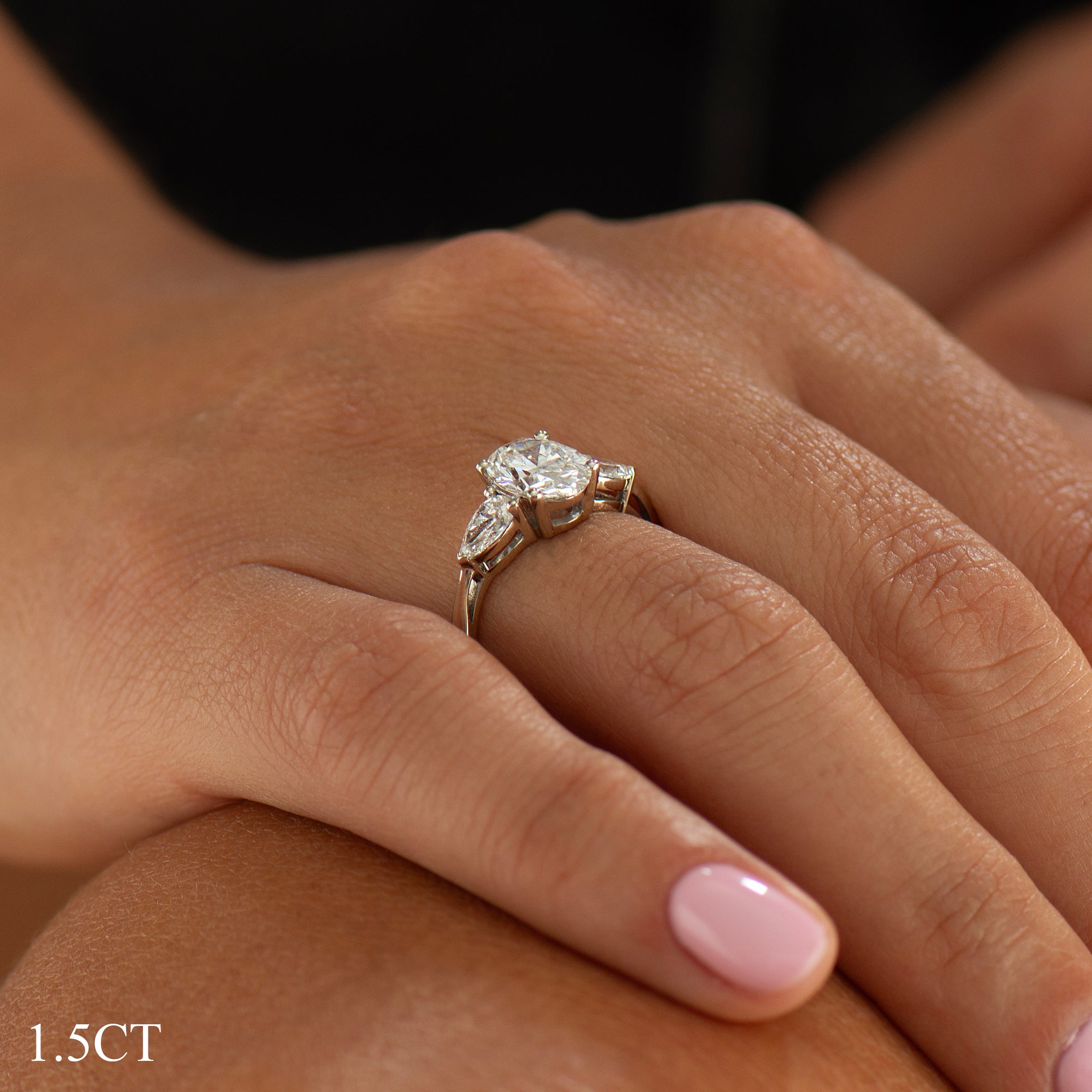 Three Stones Engagement Ring