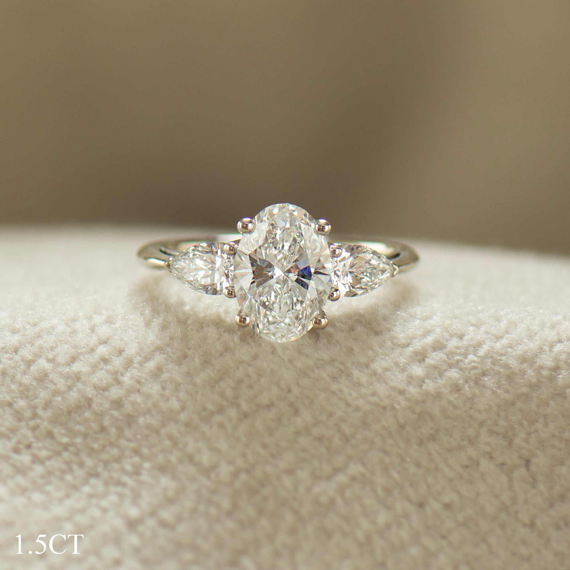 Three Stones Engagement Ring