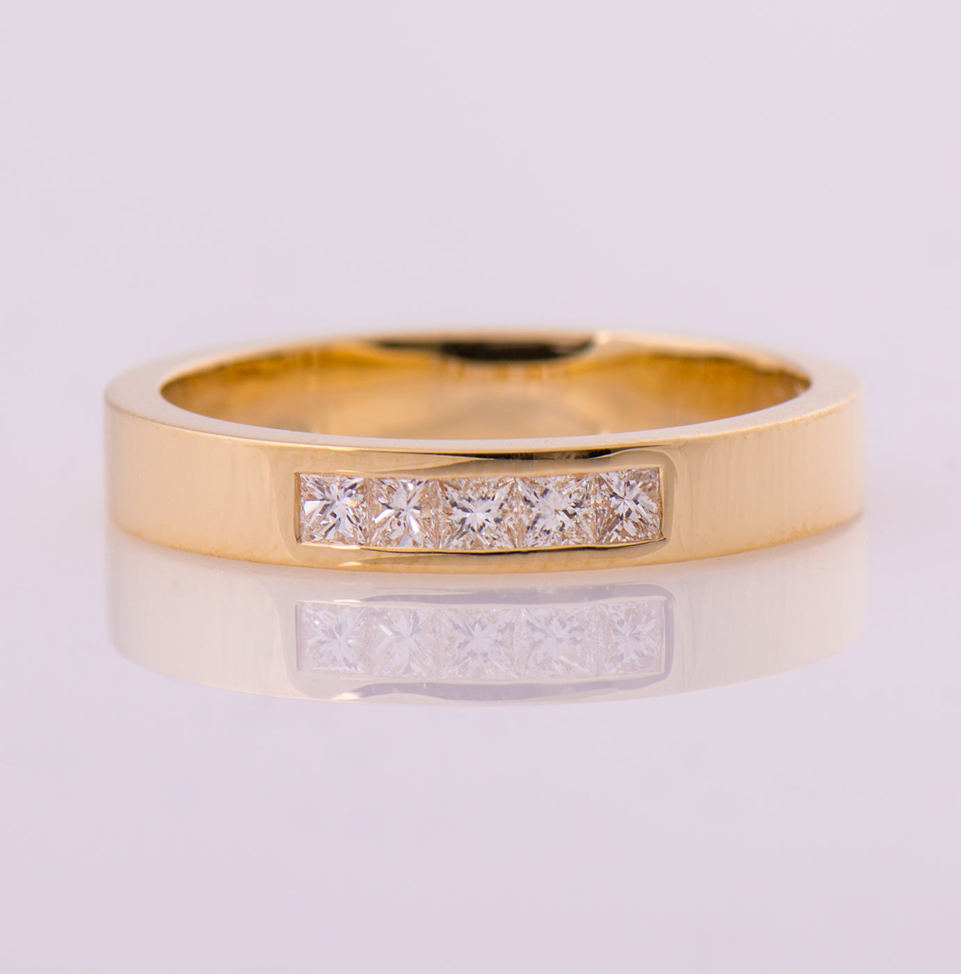 Channel Diamonds Ring