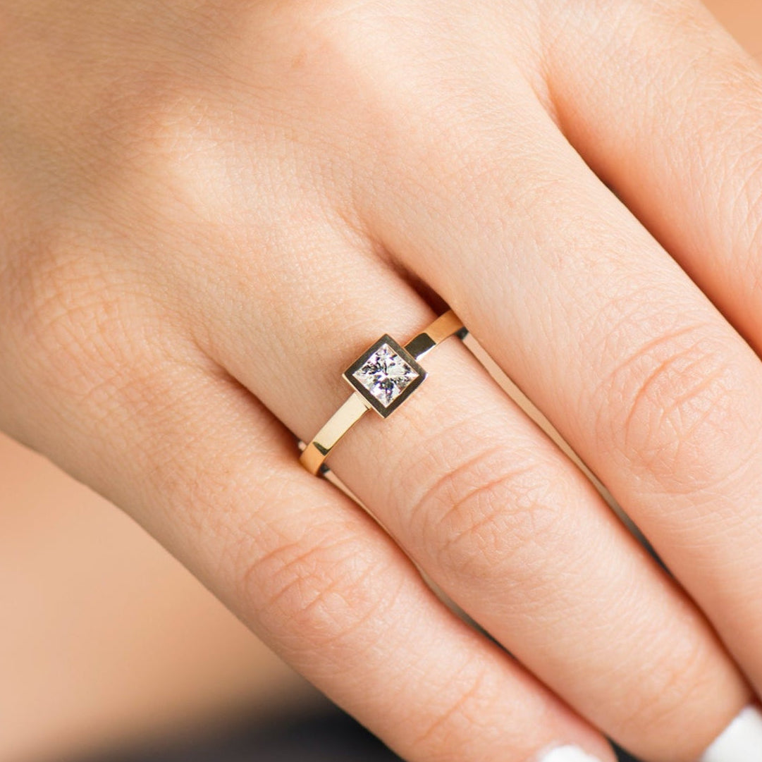 Square Engagement ring