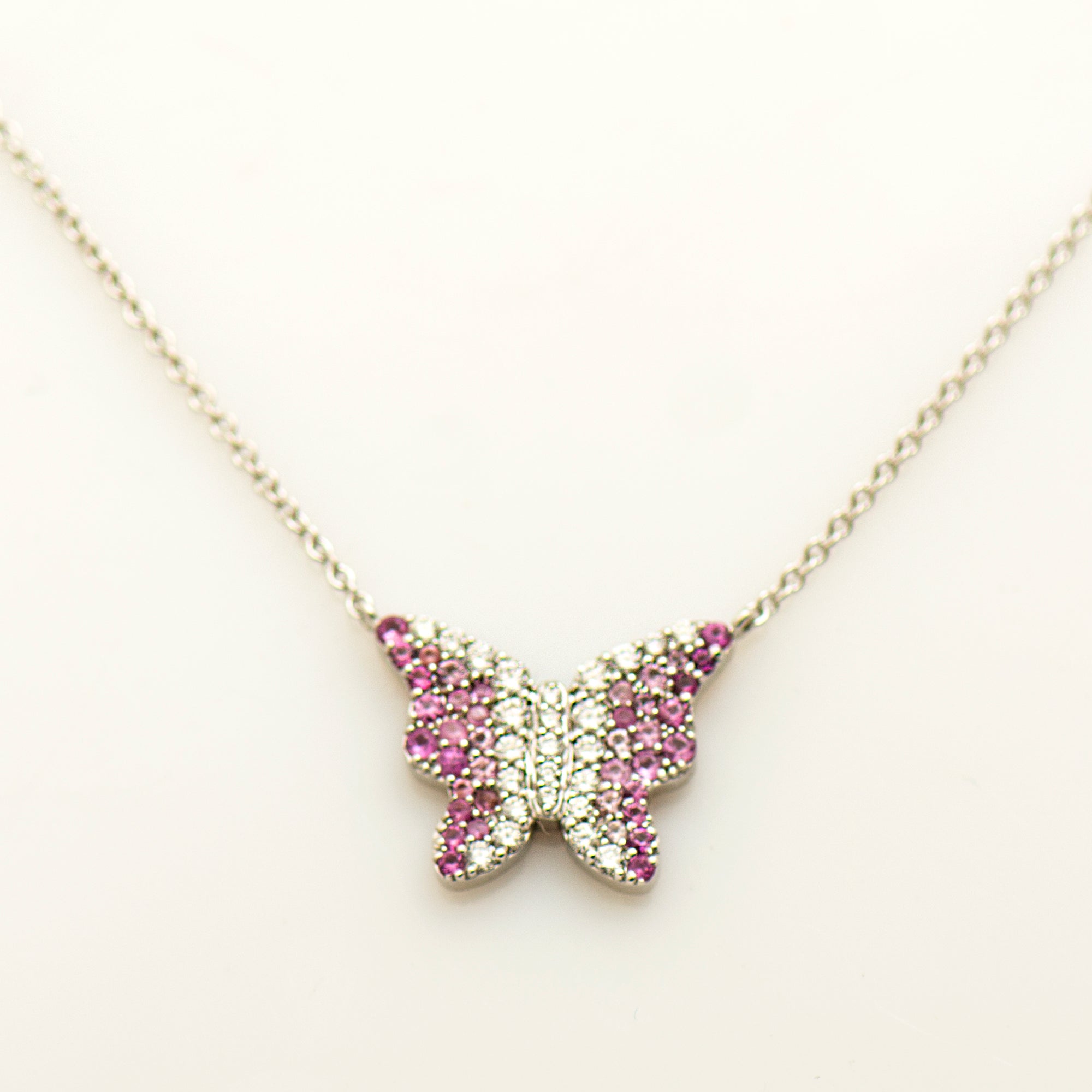 Ombre Butterfly Necklace