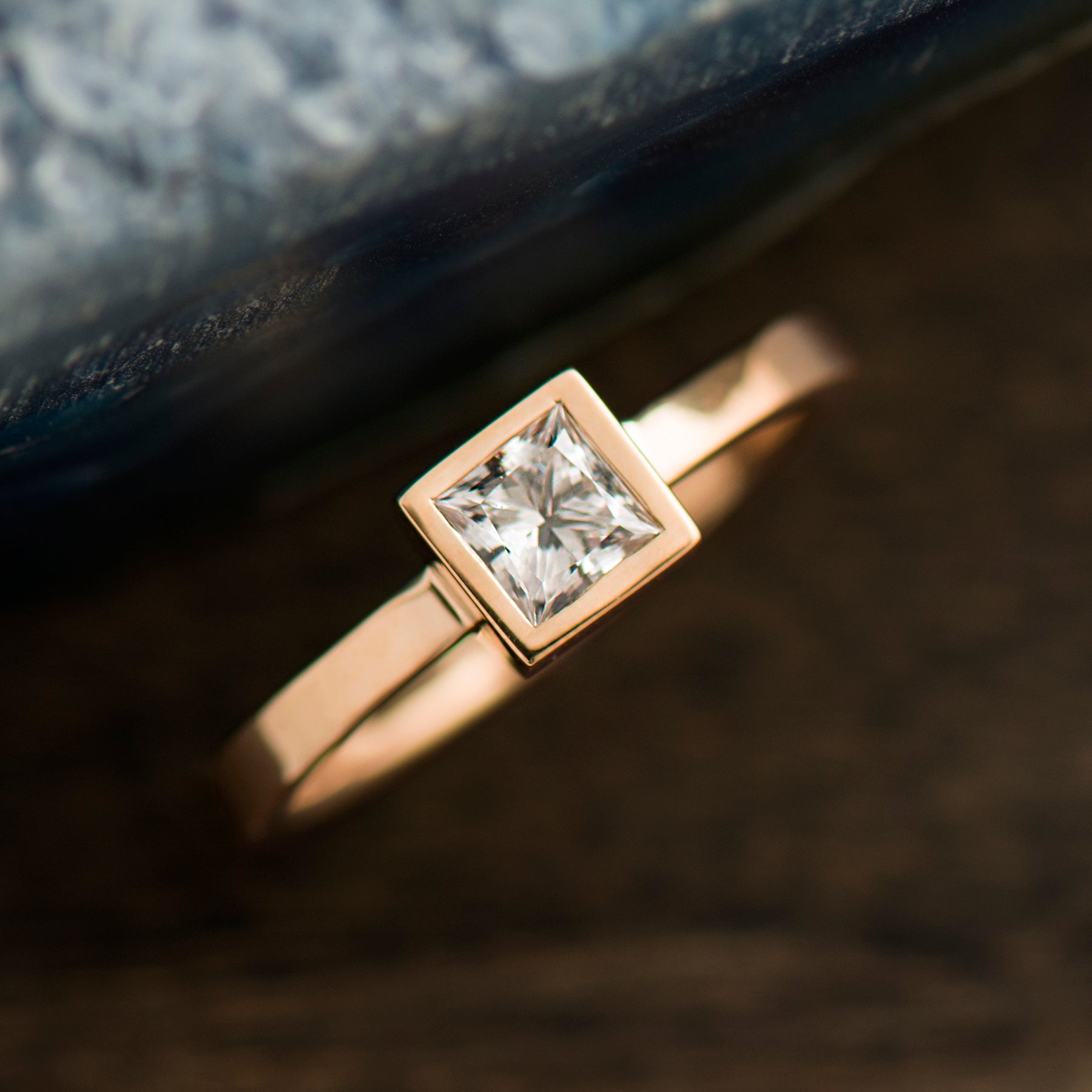 Square Engagement ring