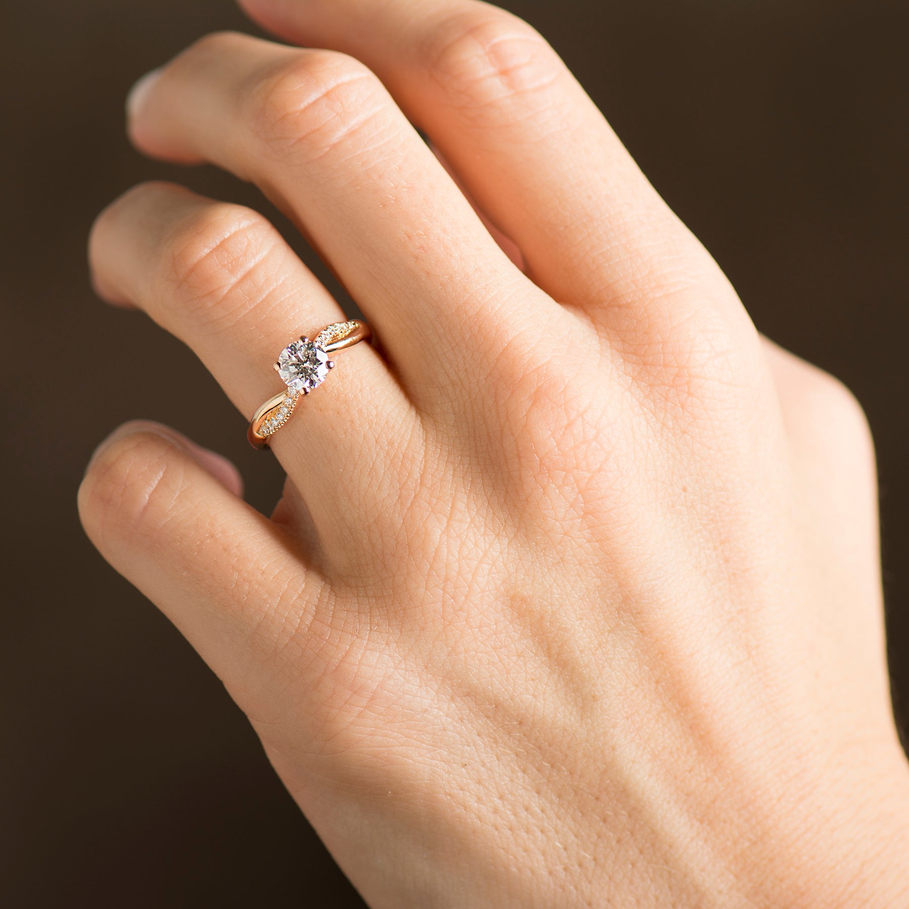 Knot Engagement Ring