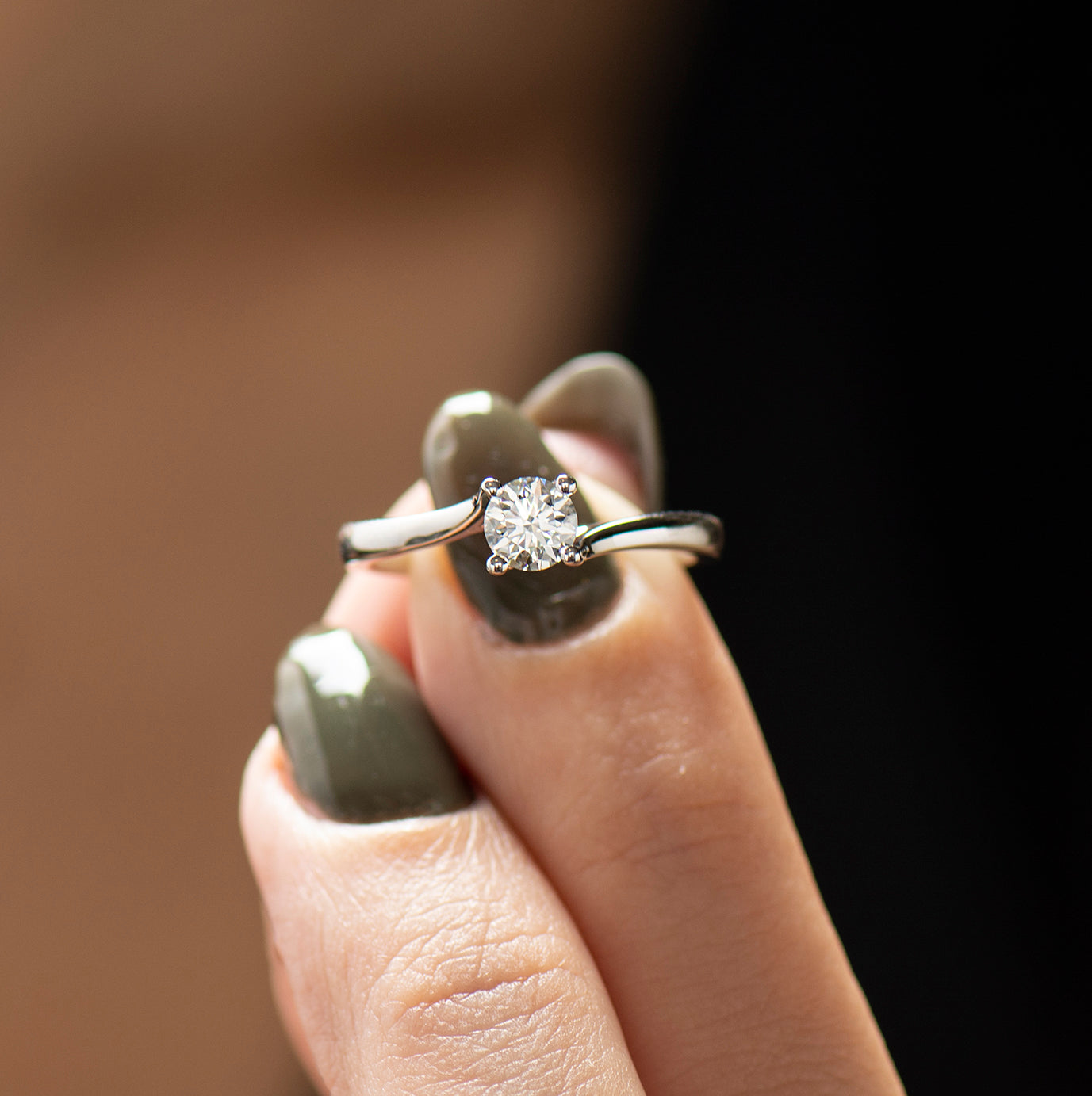 Bypass Engagement Ring