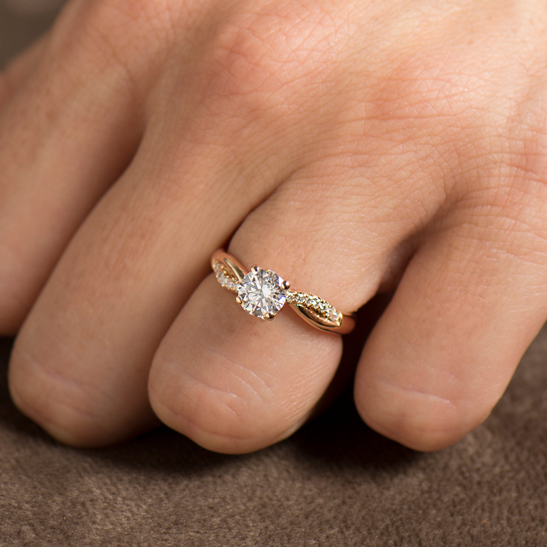 Knot Engagement Ring
