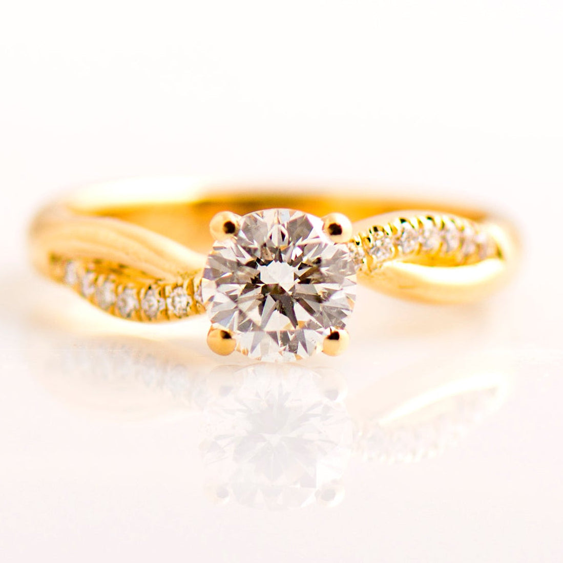 Knot Engagement Ring