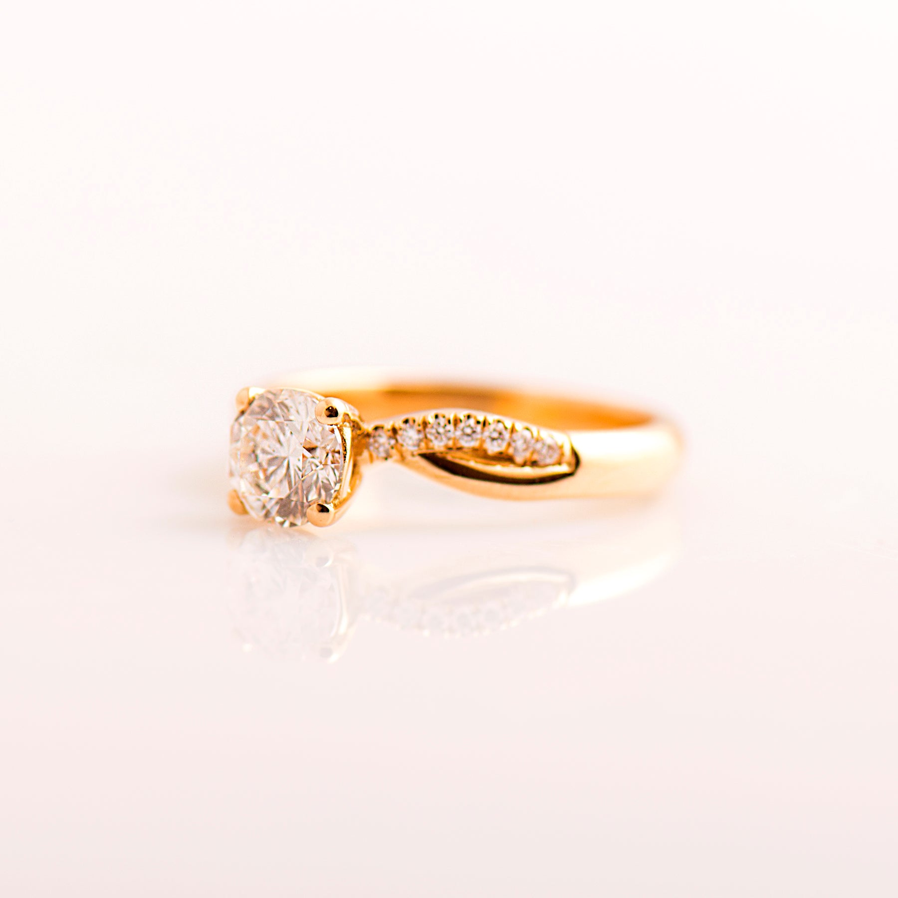 Knot Engagement Ring