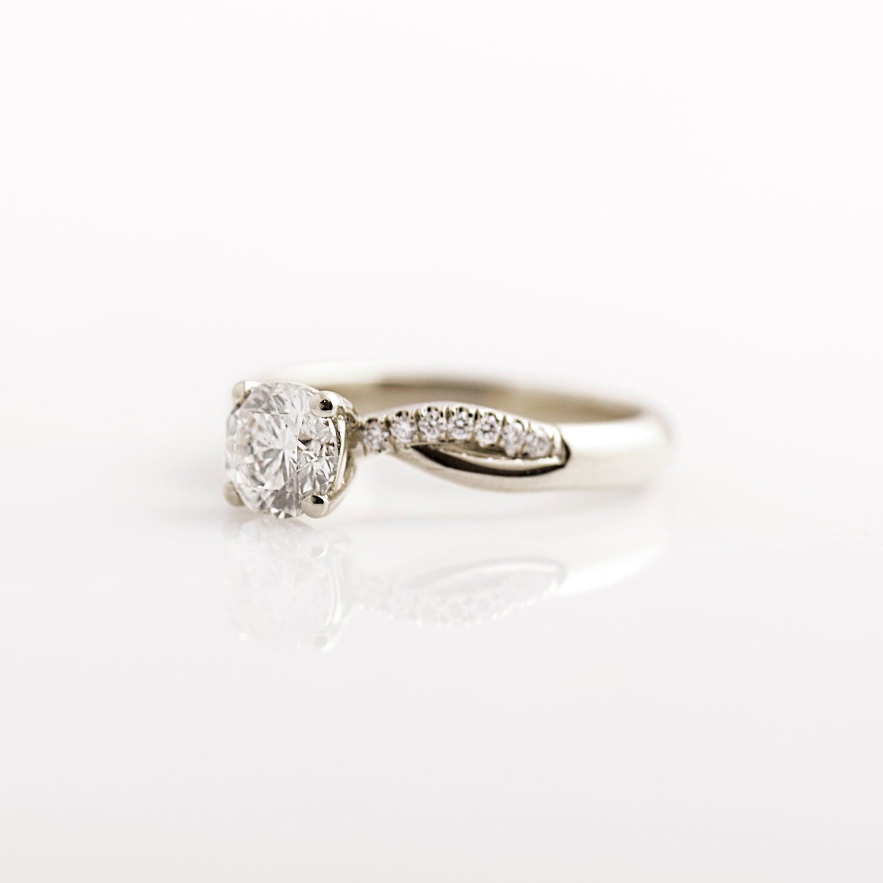 Knot Engagement Ring