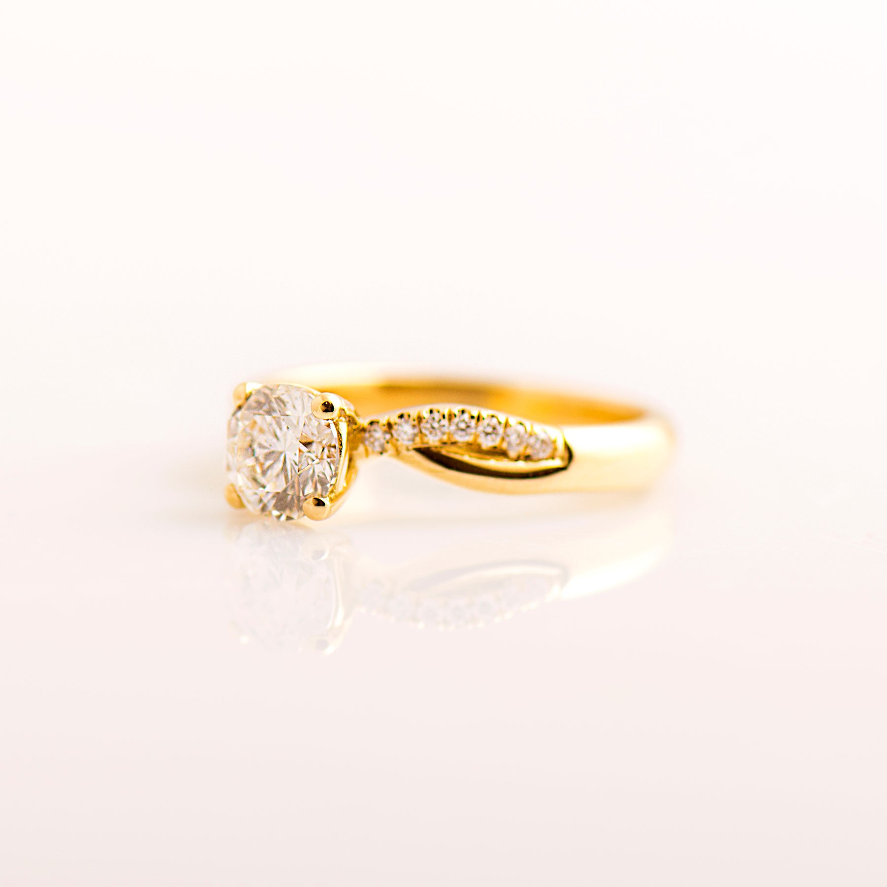 Knot Engagement Ring